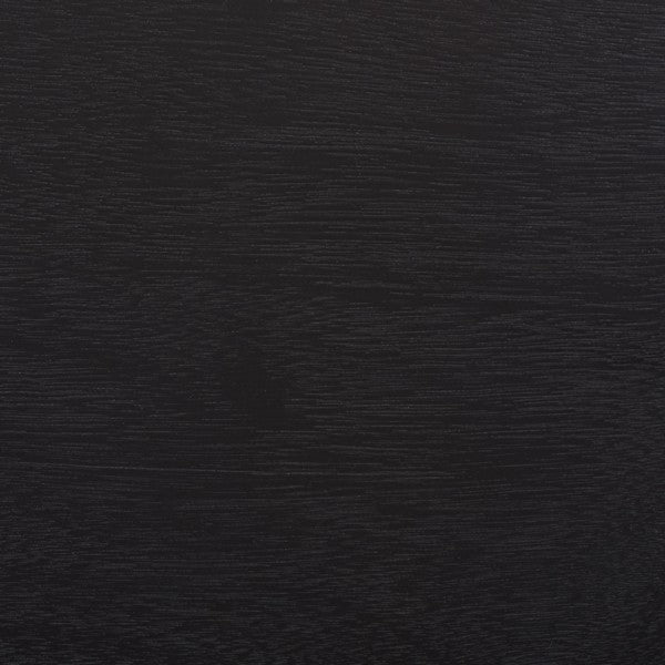 Solid black color swatch with a textured pattern