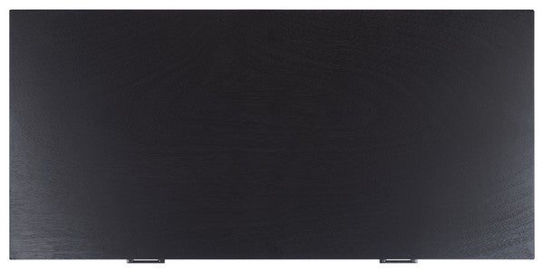 Black rectangular desktop with a textured surface