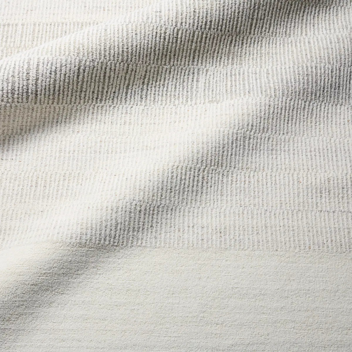 Close-up of textured gray fabric