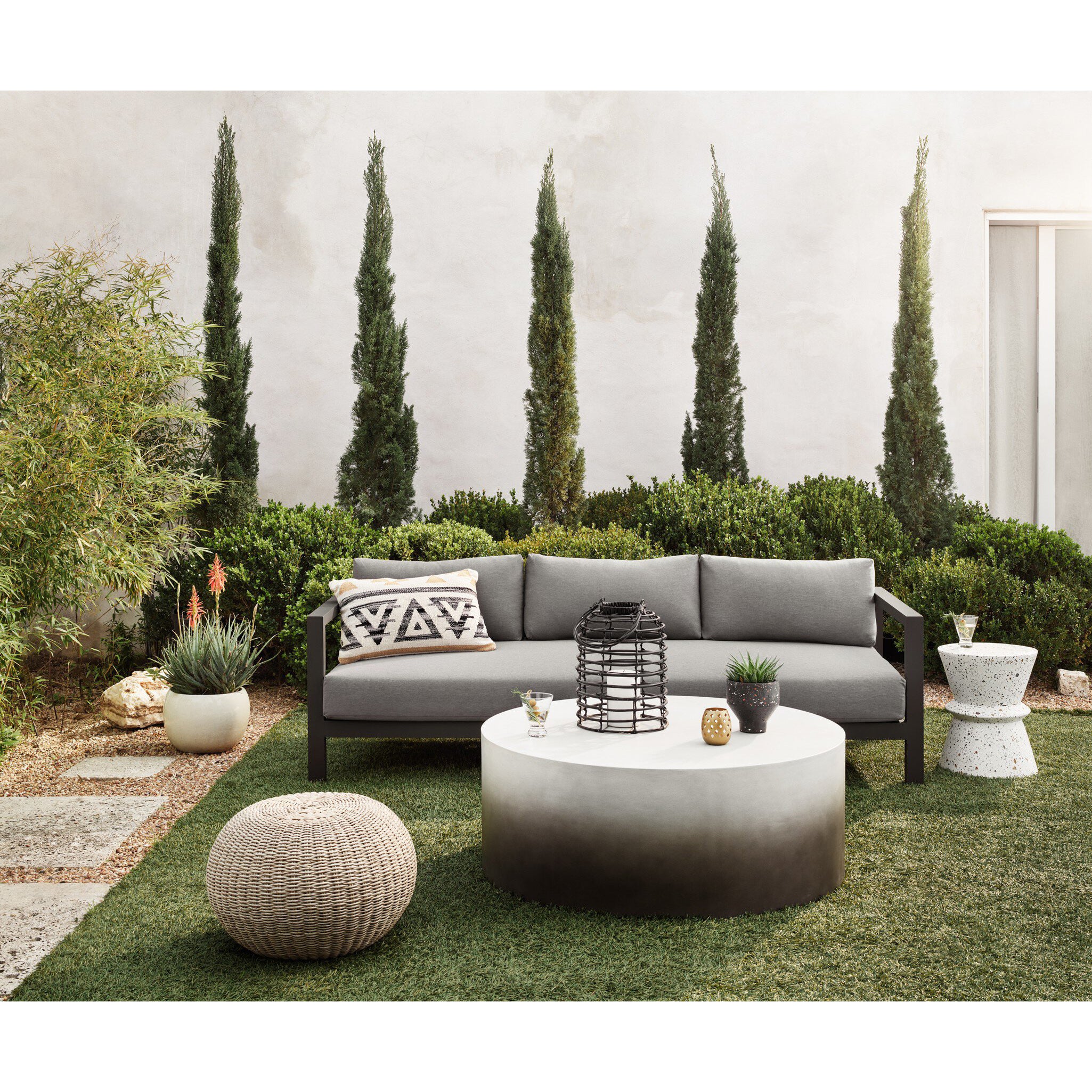 Phoenix Outdoor Accent Stool
