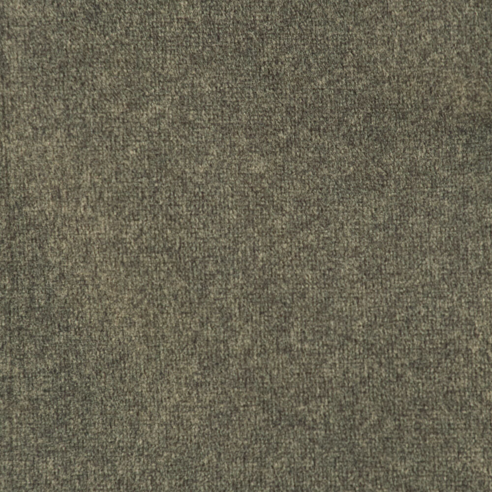A close-up texture shot of a heathered fabric in a muted olive-brown color, showing the woven material details.