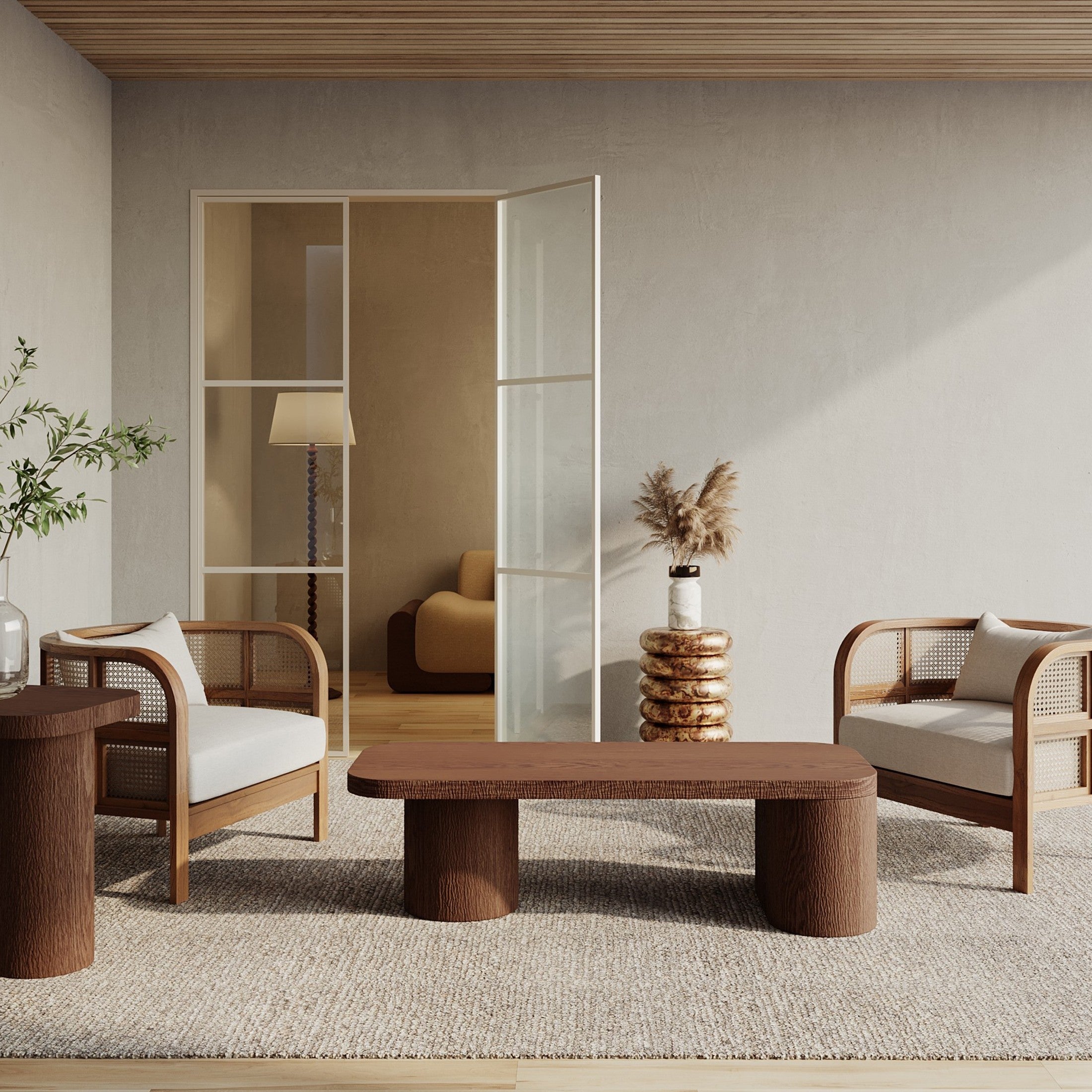 Mono Solid Oak Coffee Table
