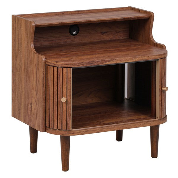 Maris Nightstand with Hutch