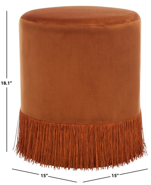 Logan Ottoman with Tassels