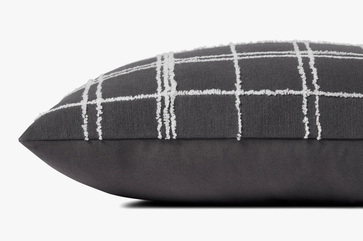 PJS0012 Graphite / Ivory by Jean Stoffer × Loloi