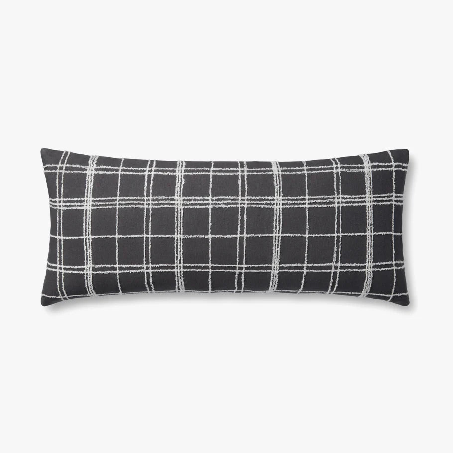 PJS0012 Graphite / Ivory by Jean Stoffer × Loloi