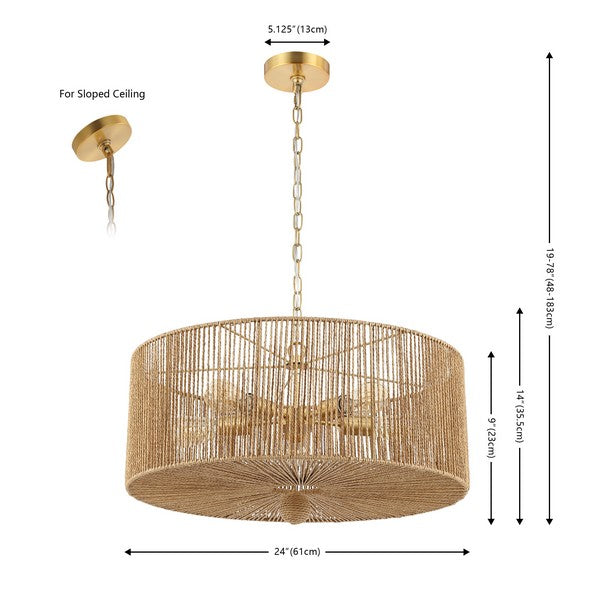 Layla Extendable Pendant Light