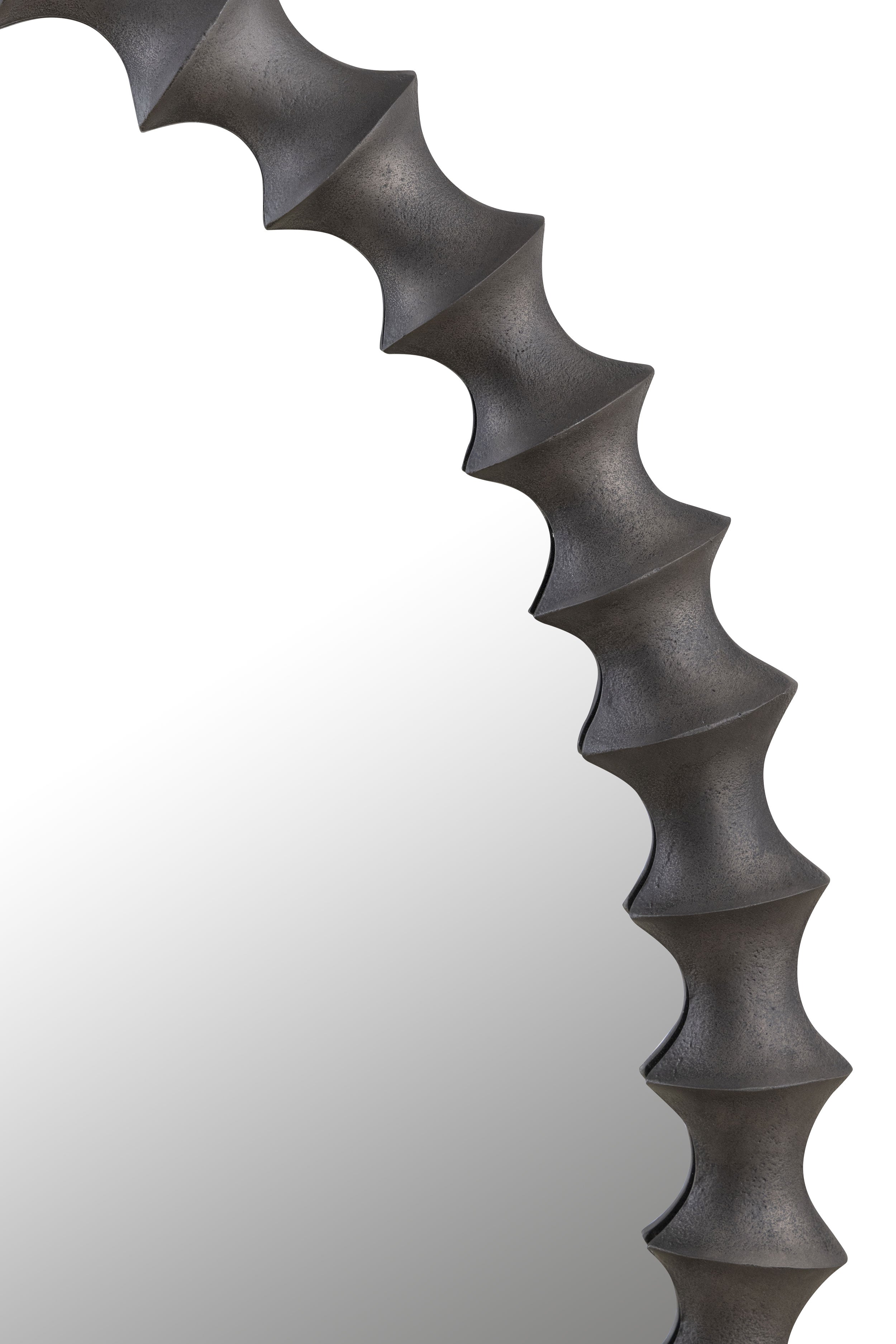 Whitby Mirror Black