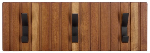Theodora 3 Hook Wall Mounted Coat Rack