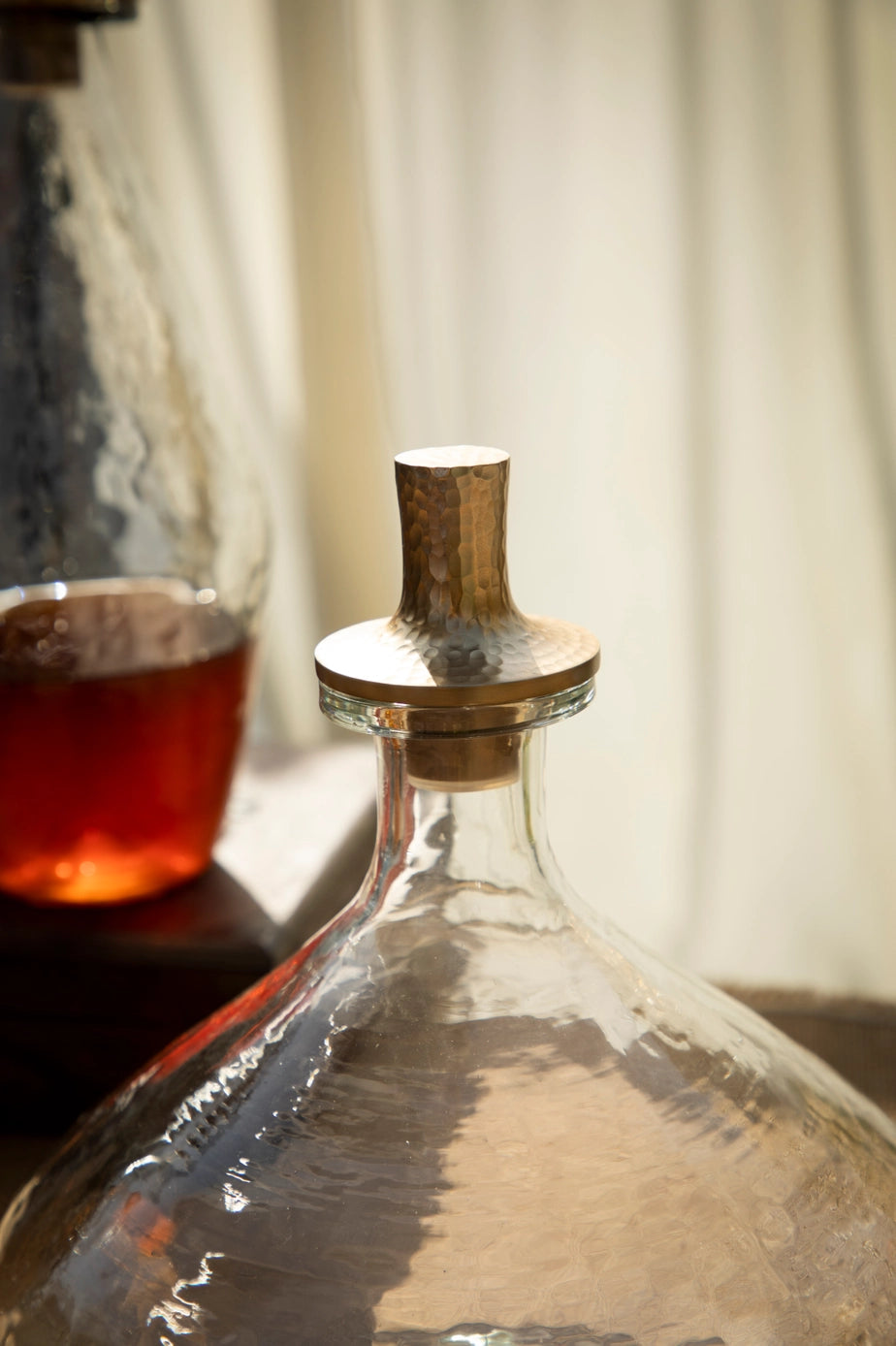 Pebbled Decanter