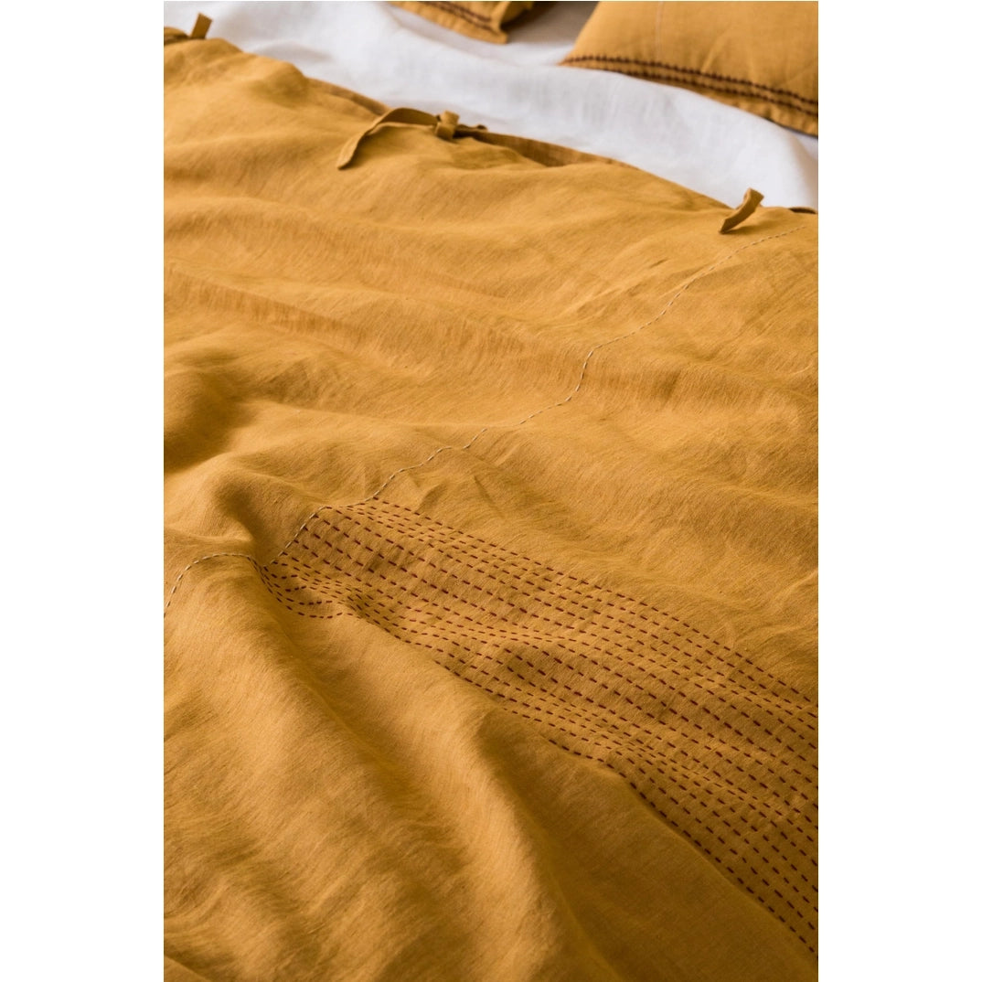 Linen Maize Duvet Cover Set