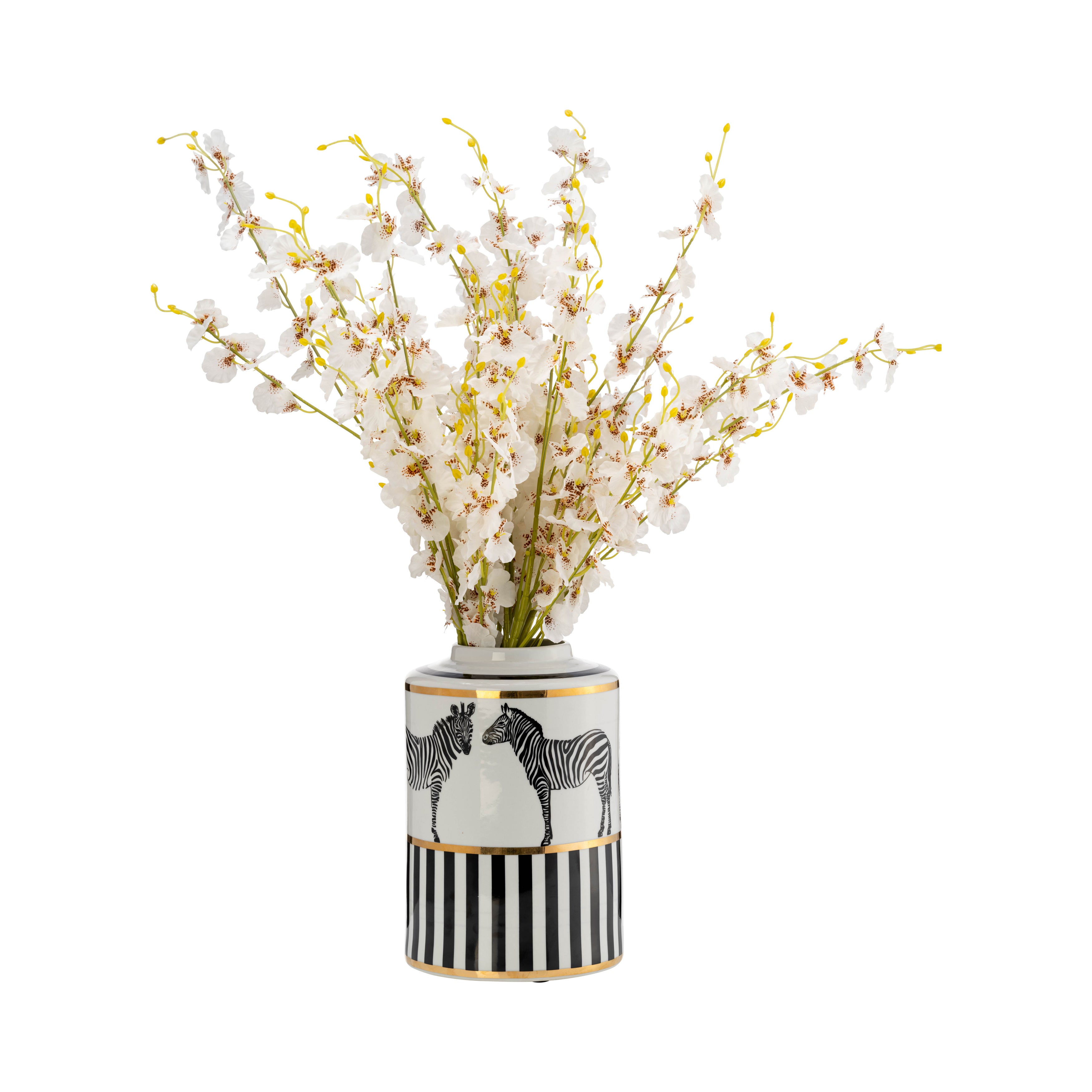Eryndor Ceramic Zebra Jar