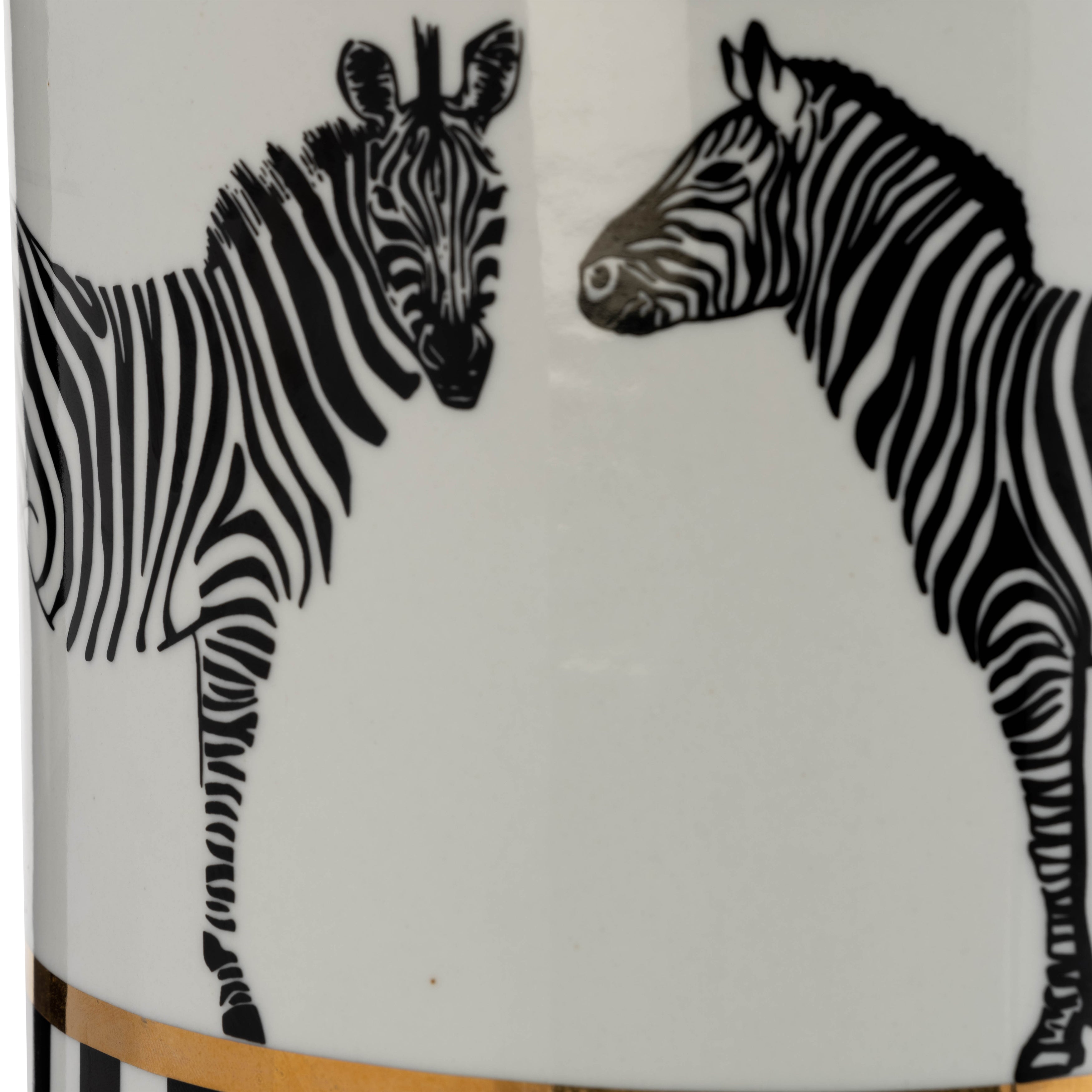 Eryndor Ceramic Zebra Jar