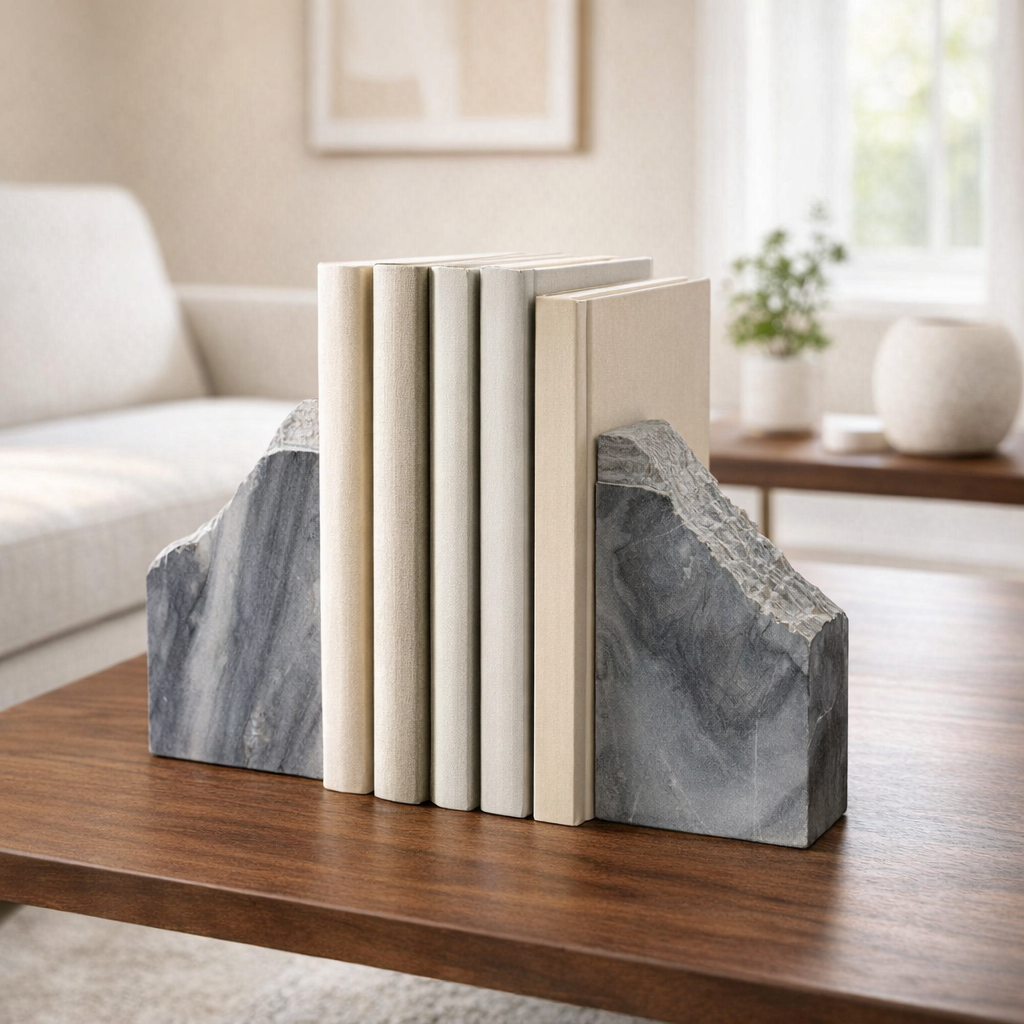 Raffaele Bookends, Set of 2
