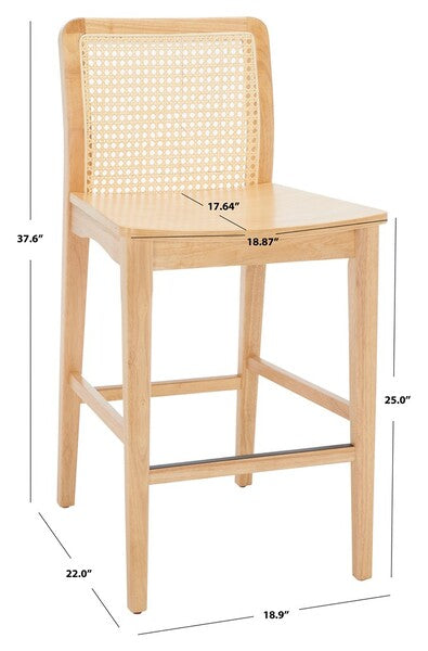 Arden Rattan Counter Stool - Set of 2