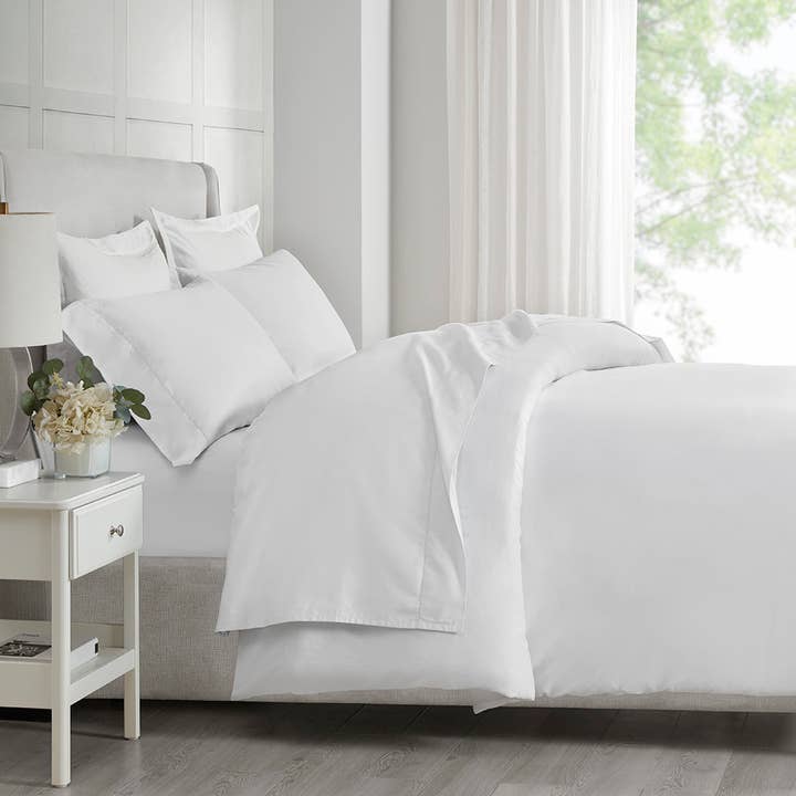 4 Piece 500TC Egyptian Cotton Sateen Weave Sheet Set