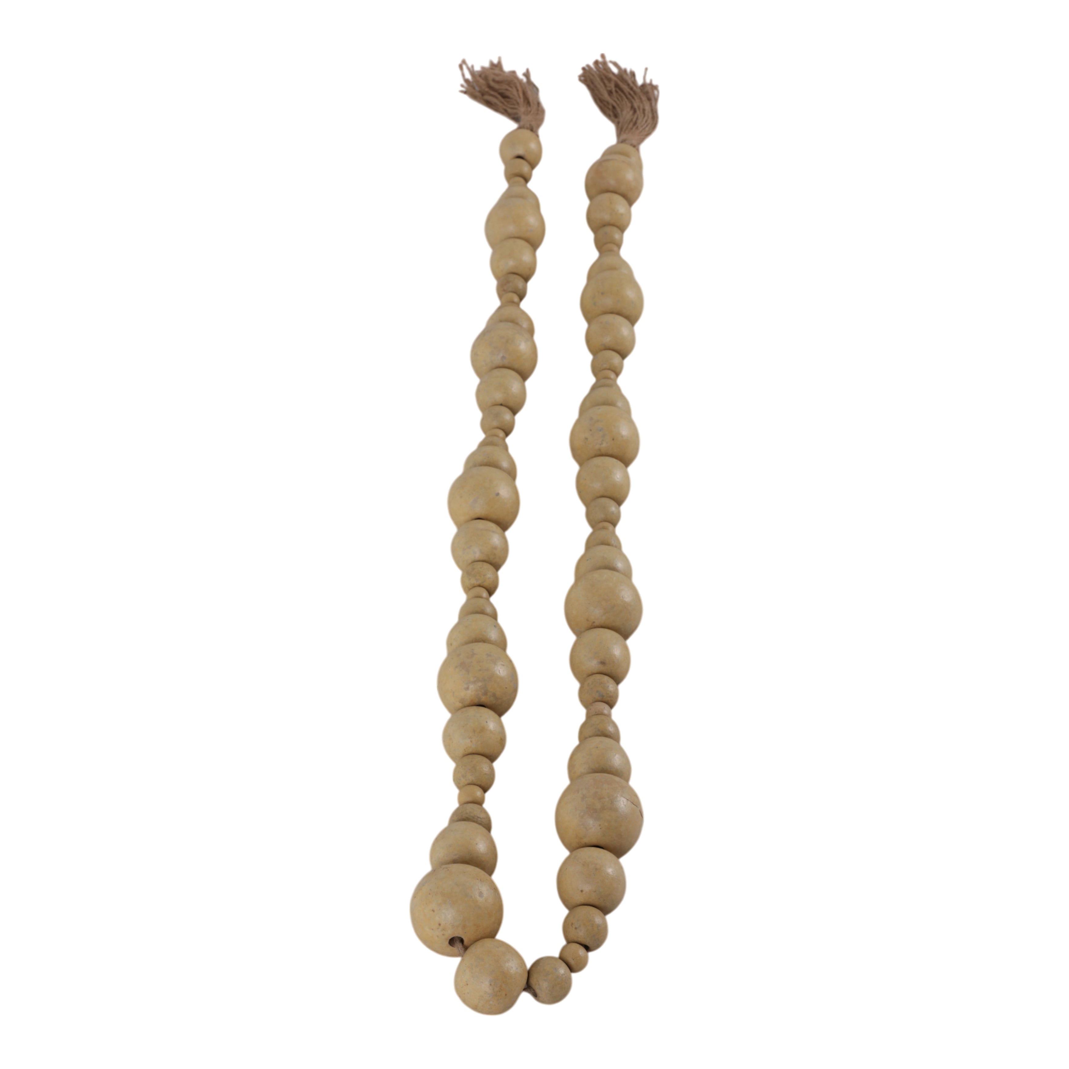 Lucan Wood Bead Garland