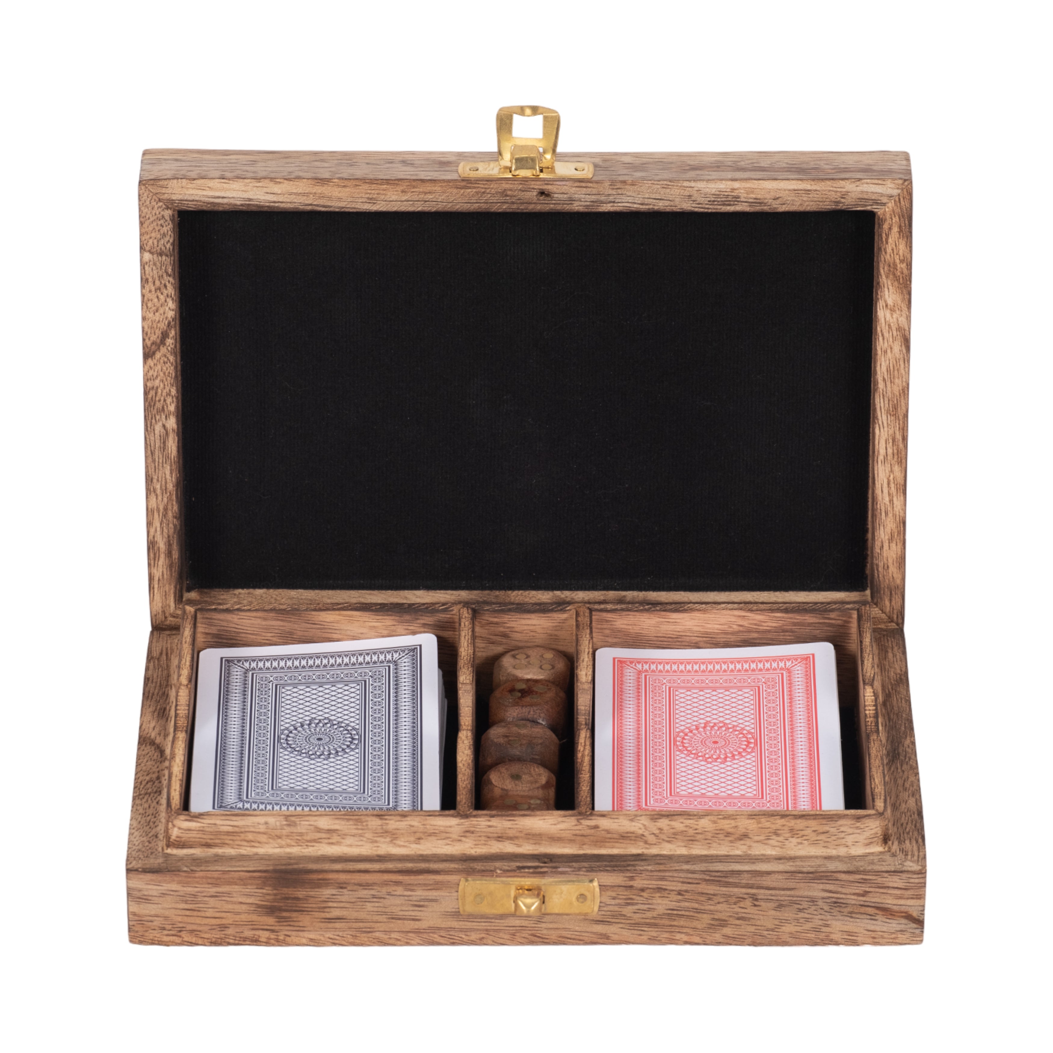 Evadne Cards and Dice Box