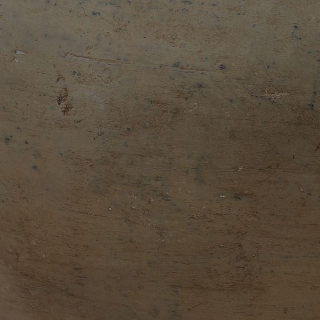 Brown textured ceramic surface of vase