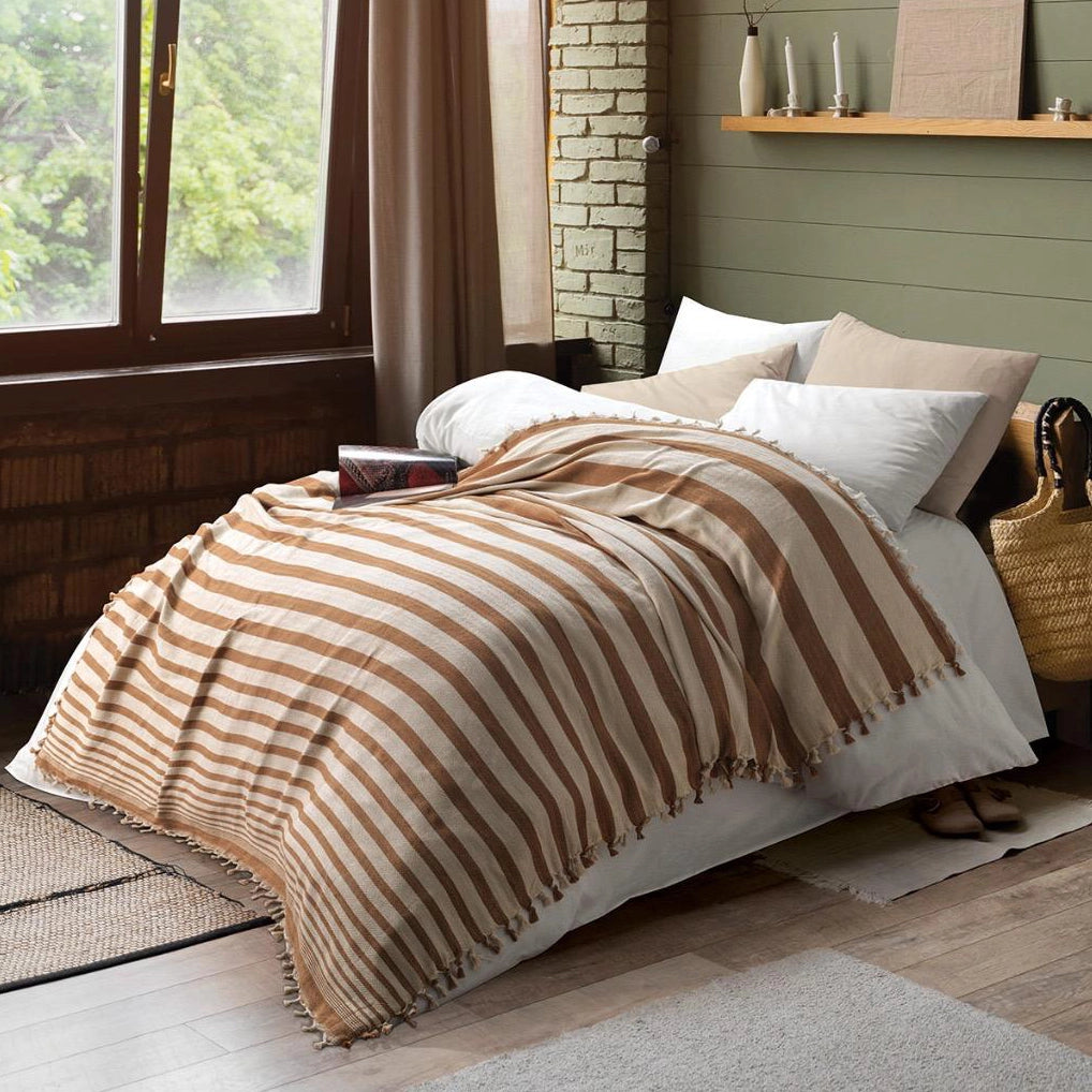 Bedspread Turkish Cotton Blanket Cover Summer Throw Coverlet