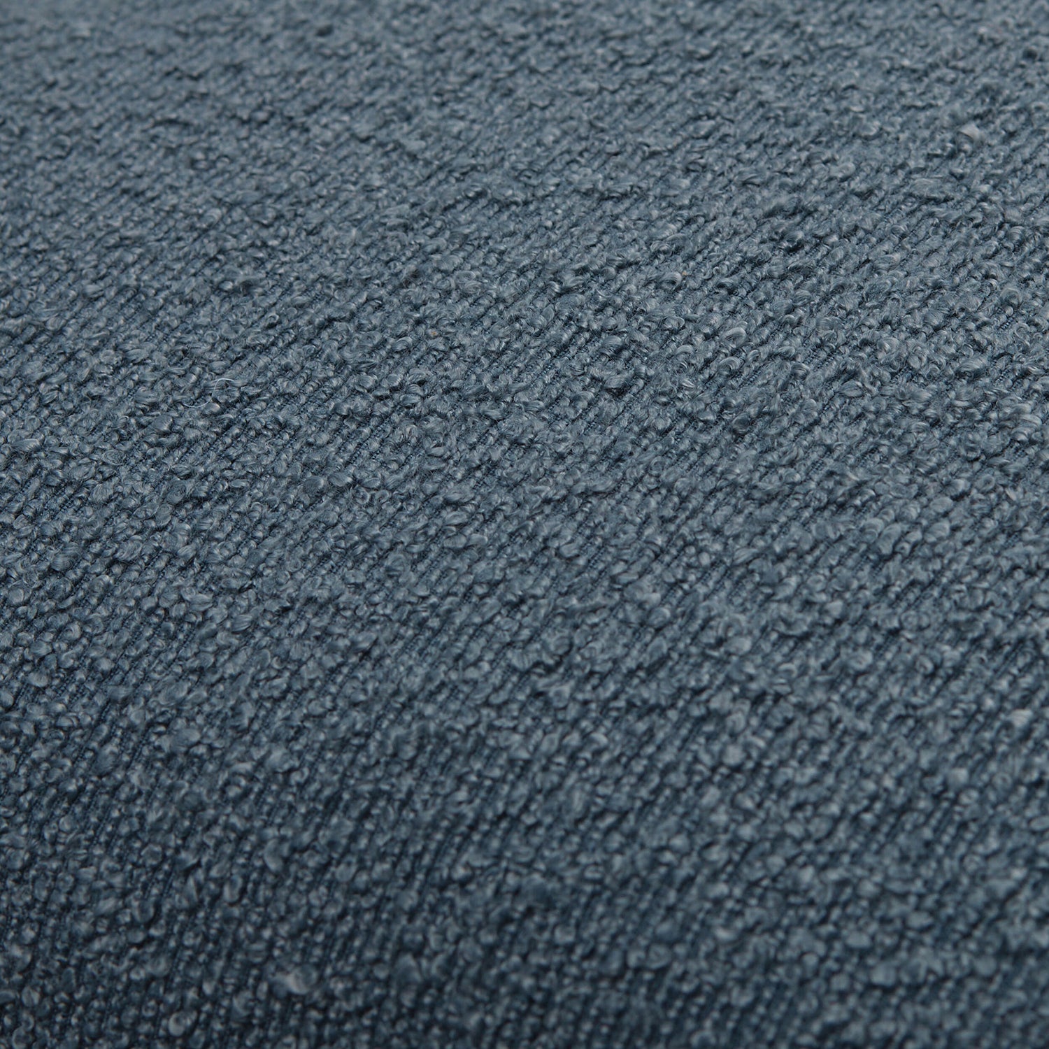 Close-up of textured blue fabric