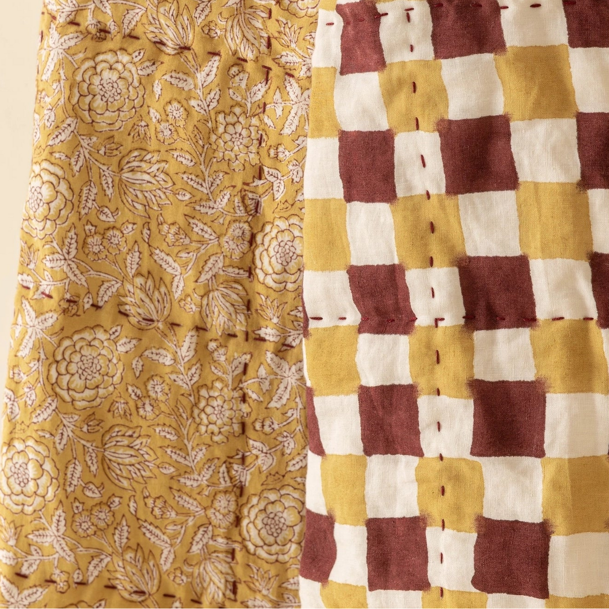 Linen Calista Quilt