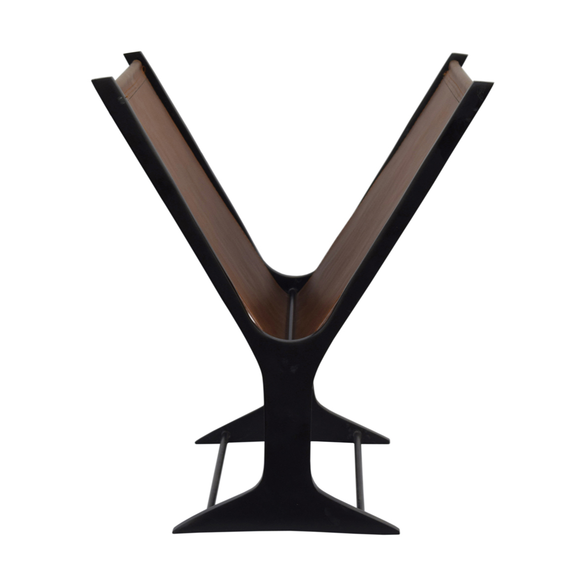 Ziff Magazine Holder Light Brown