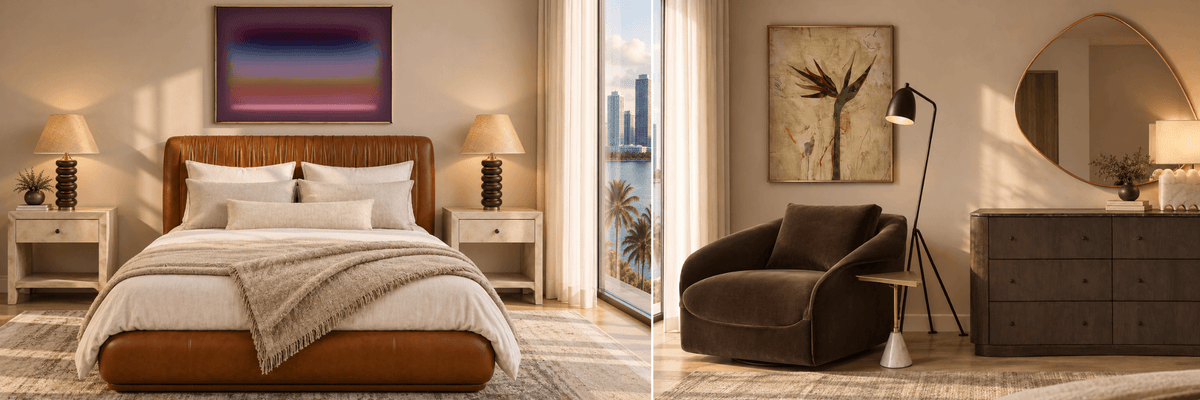 Biscayne Coastal Line Primary Bedroom