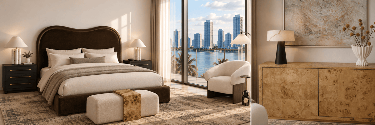 Biscayne Golden Hour Primary Bedroom