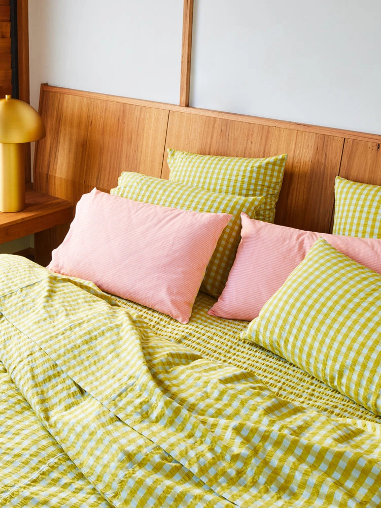 Citrus Seersucker Quilt Cover