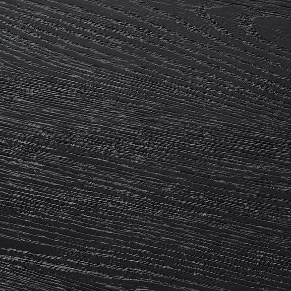 Close-up of a dark wood texture with visible grain.