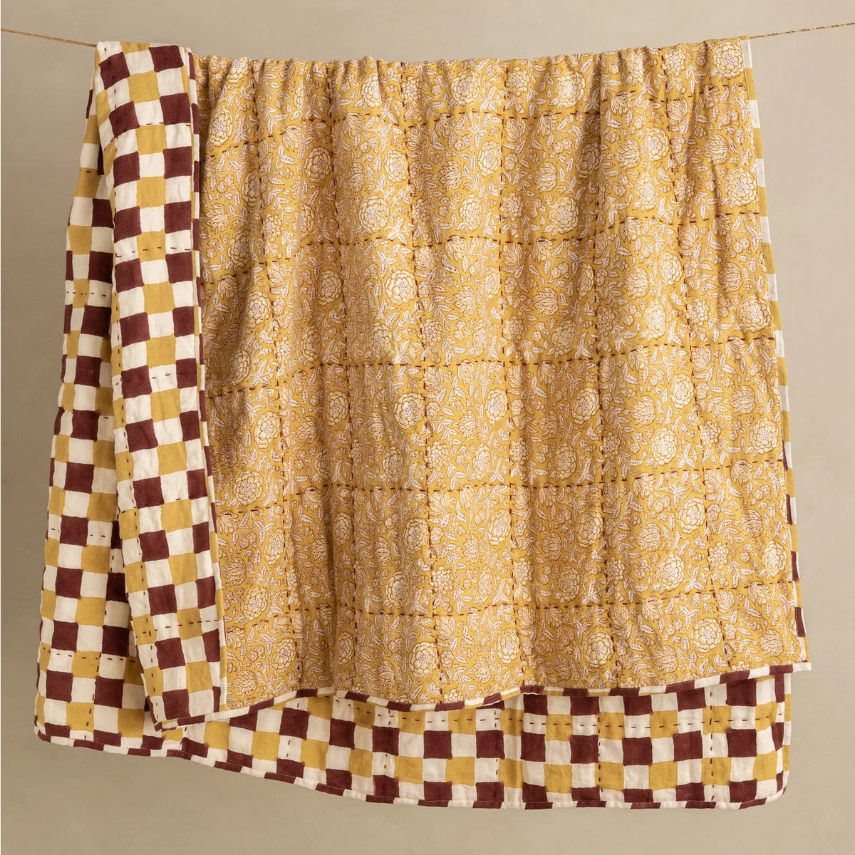 Linen Calista Quilt