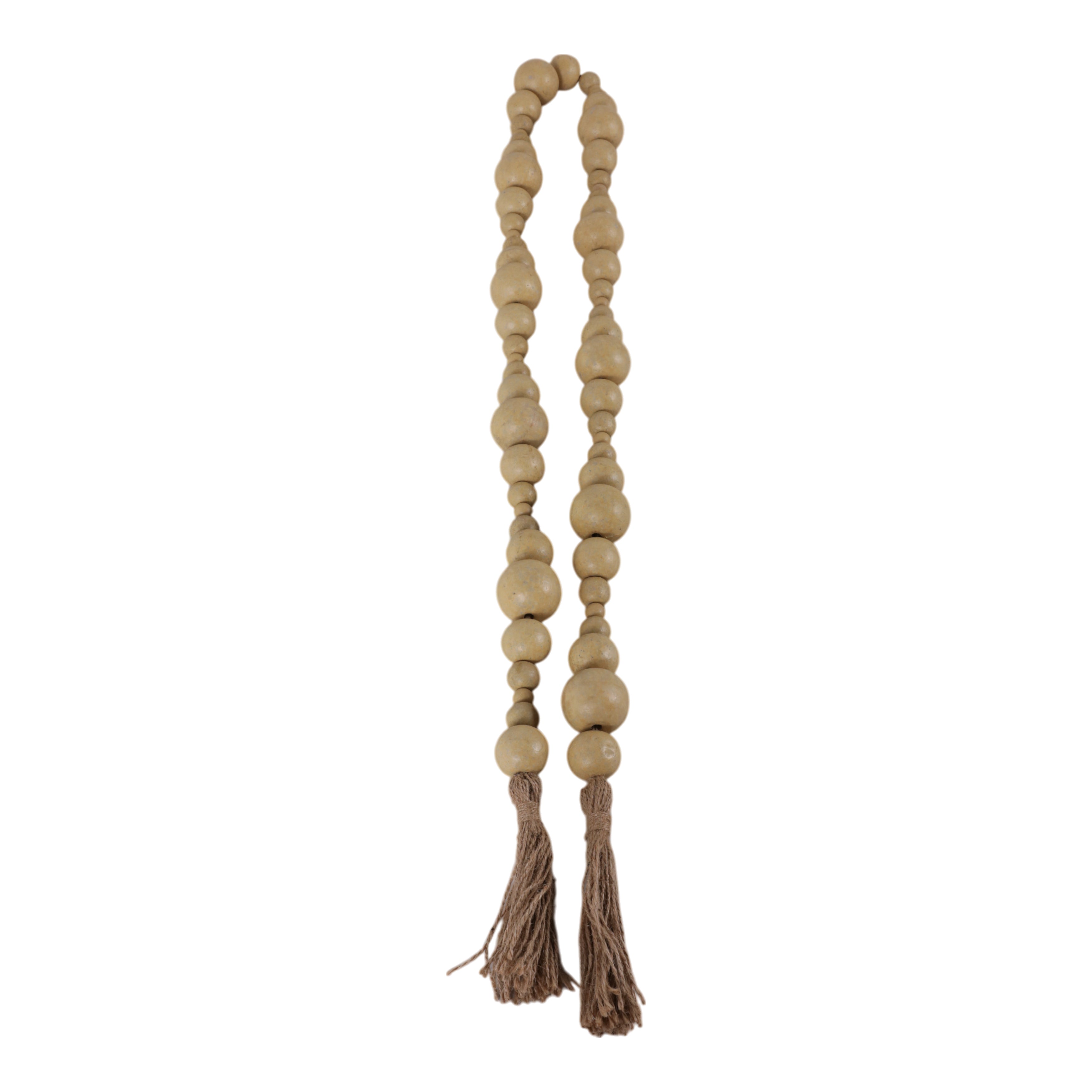 Lucan Wood Bead Garland