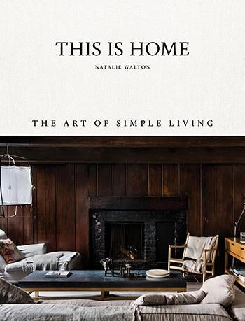 Book cover of 'This Is Home' by Natalie Walton with a living room scene.