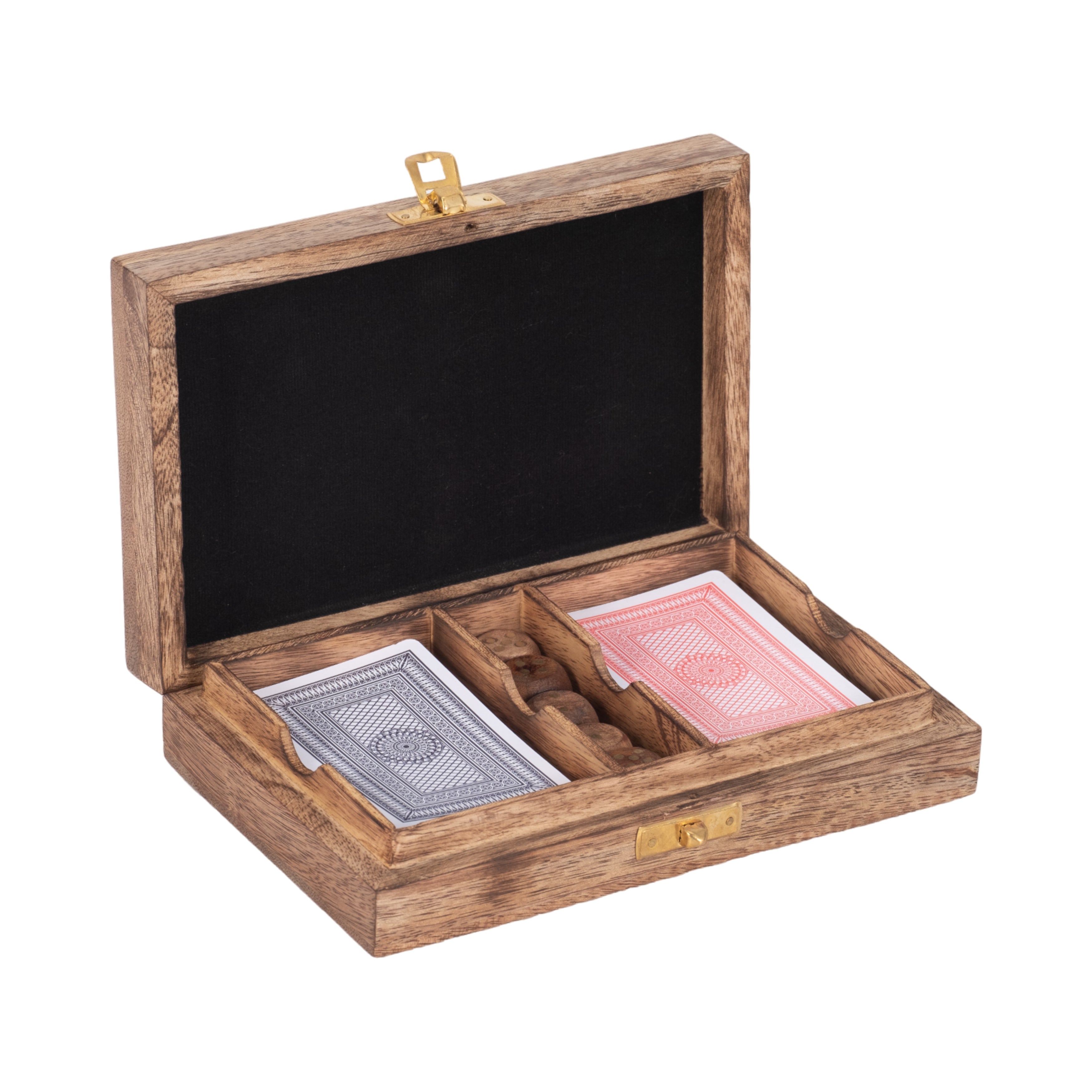 Evadne Cards and Dice Box