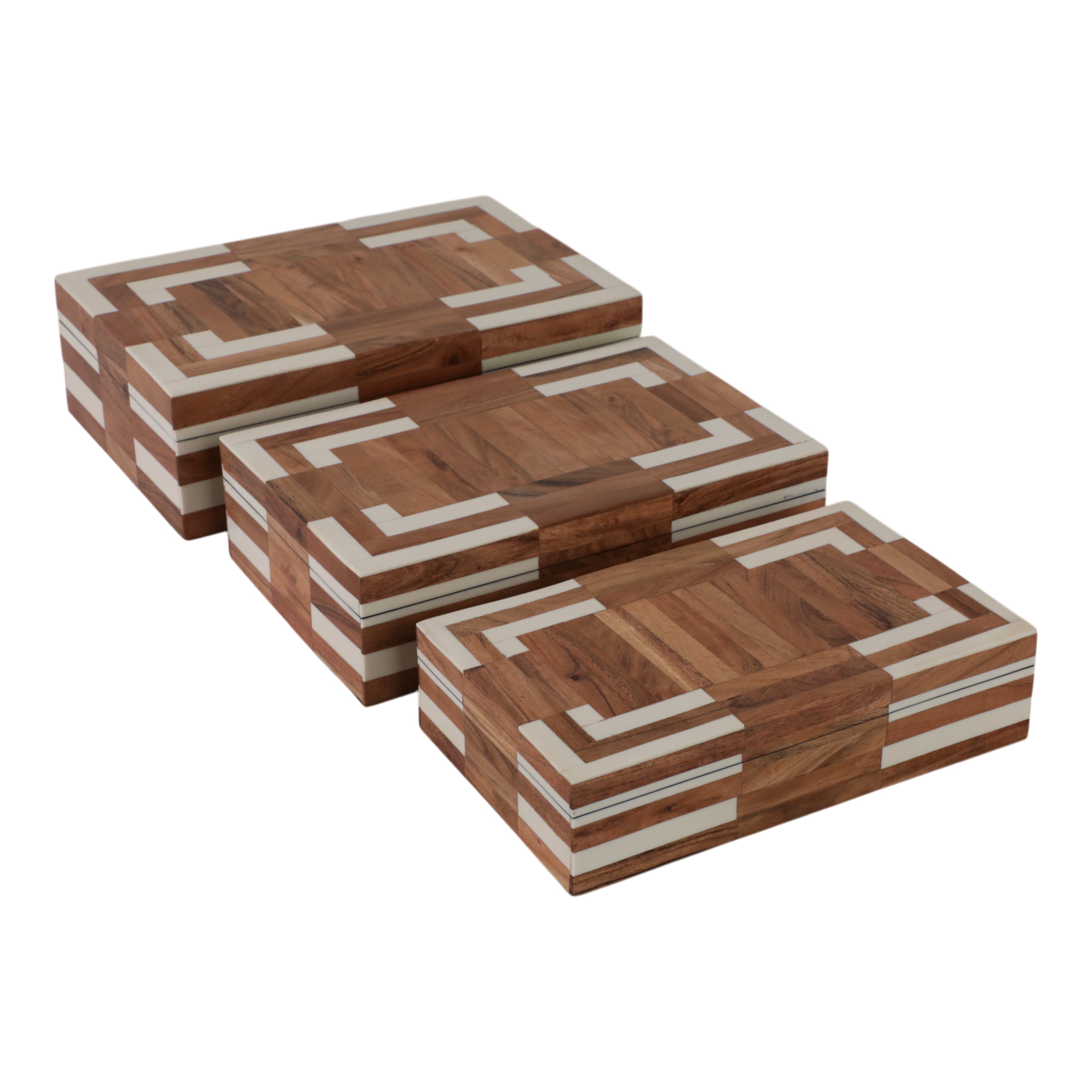 Tawny Wood Inlay Box Set