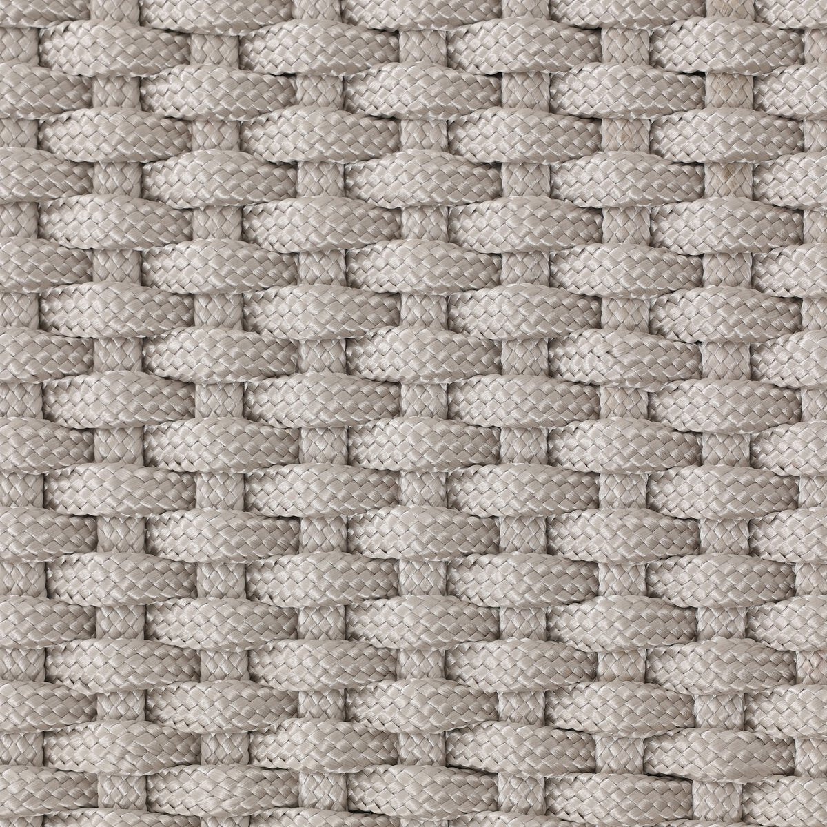 Close-up of woven fabric with a neutral color palette
