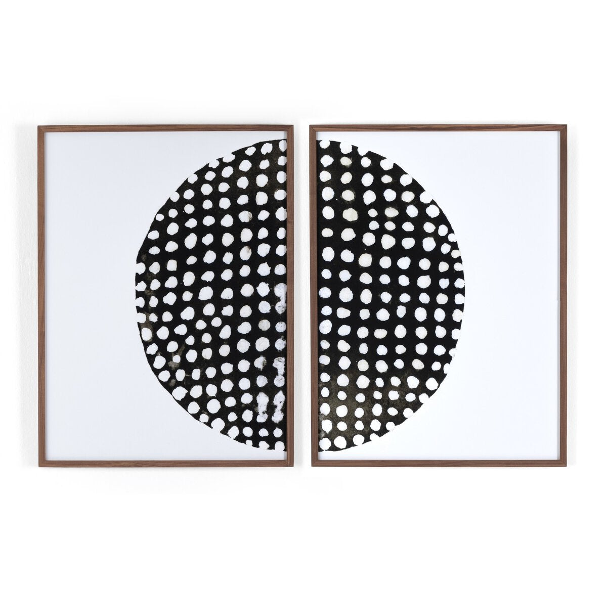 Global Disco Diptych, Black by Jess Engle