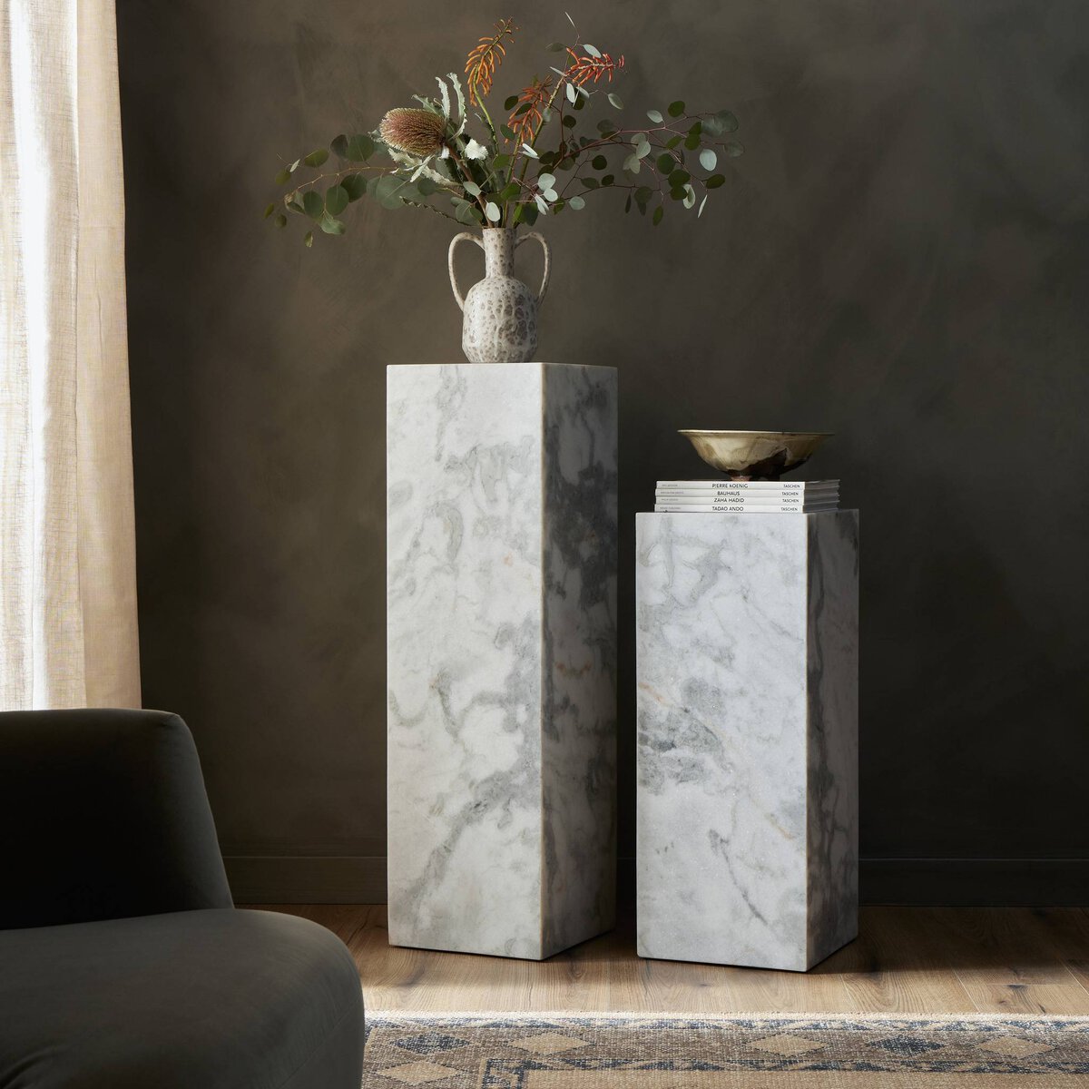 Modern Marble Pedestal