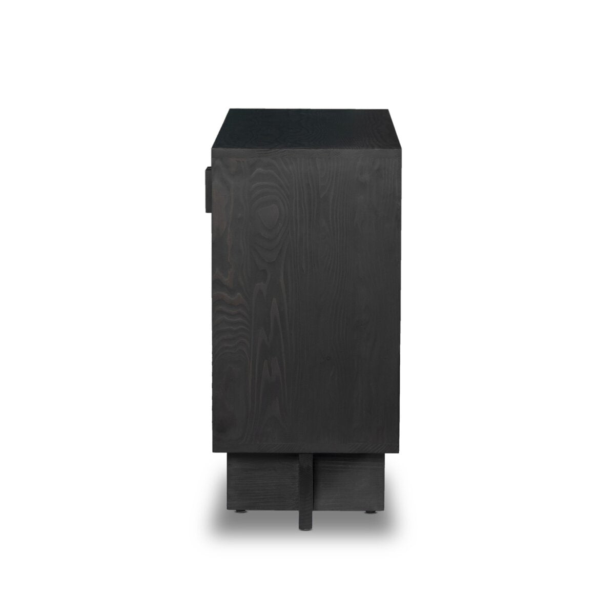 Black wooden cabinet