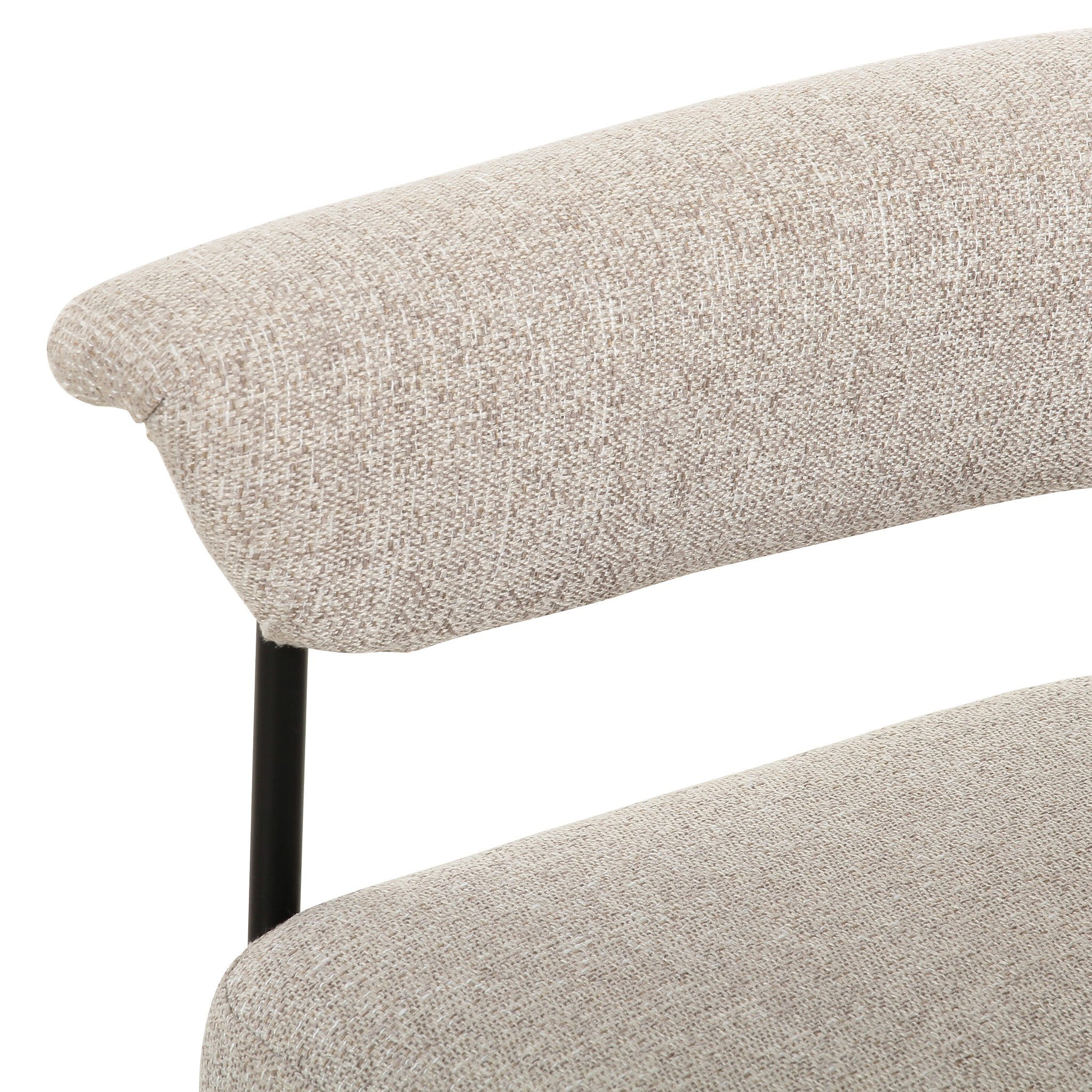 Close-up of a textured gray cushion on a white background