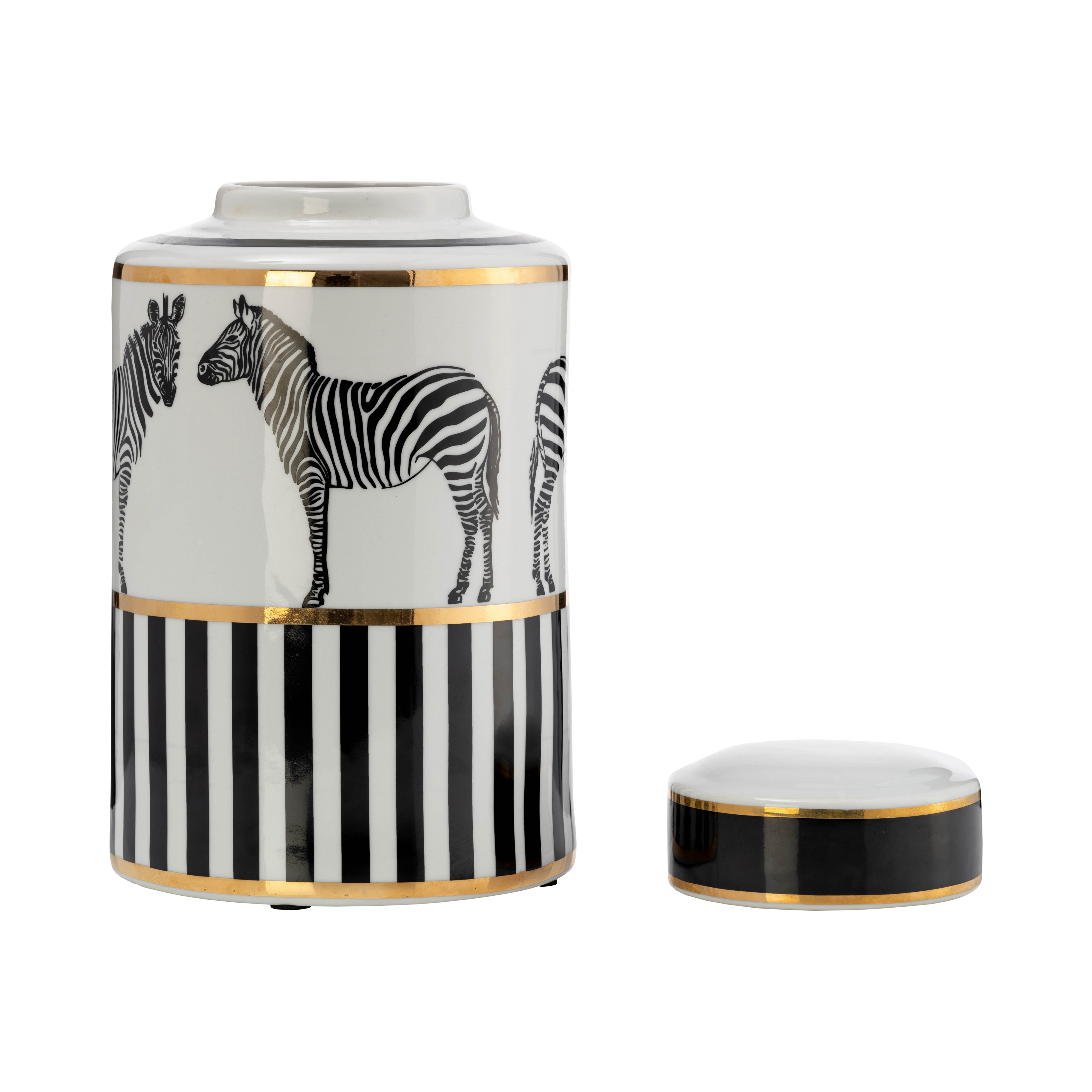 Eryndor Ceramic Zebra Jar