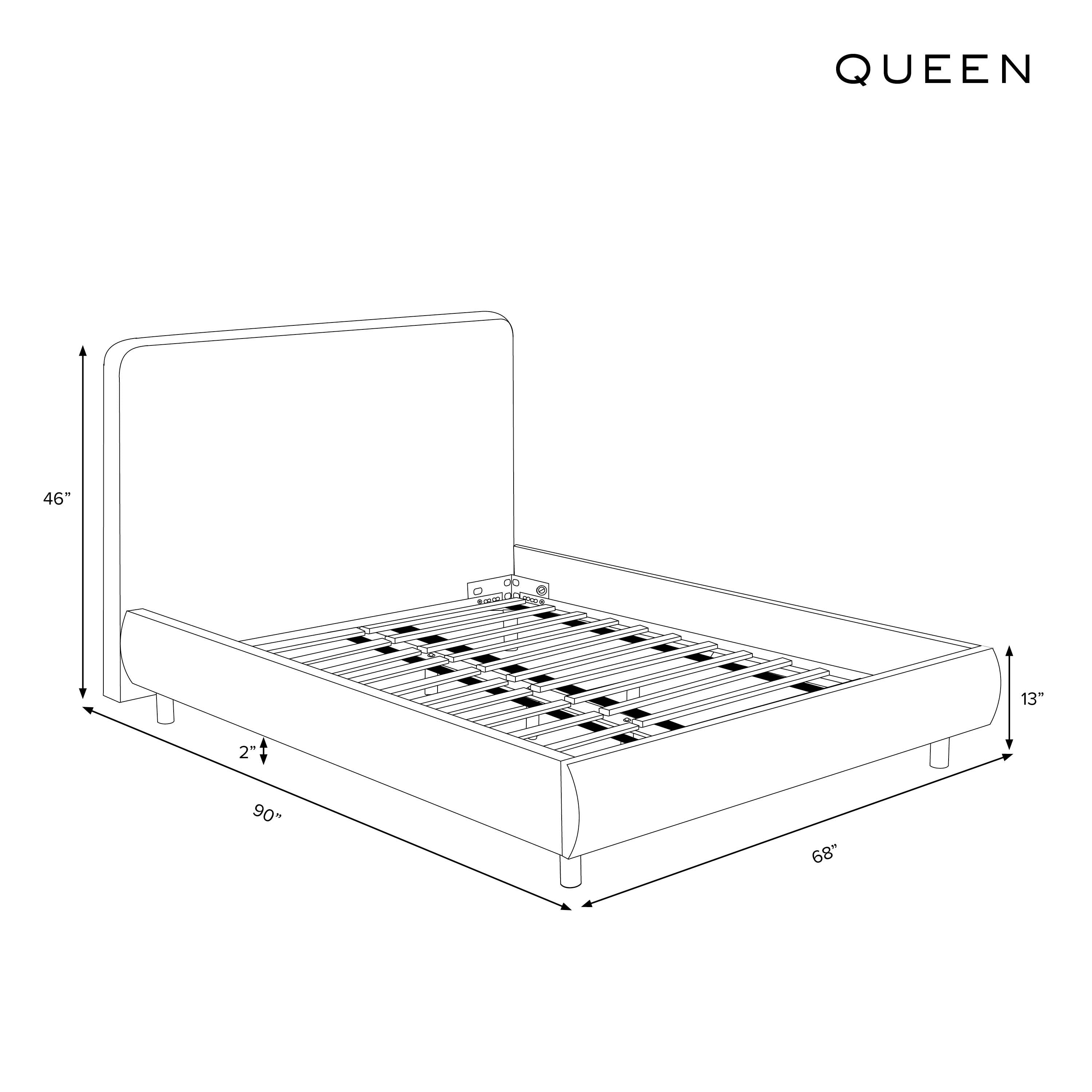 #compatible mattress size_queen