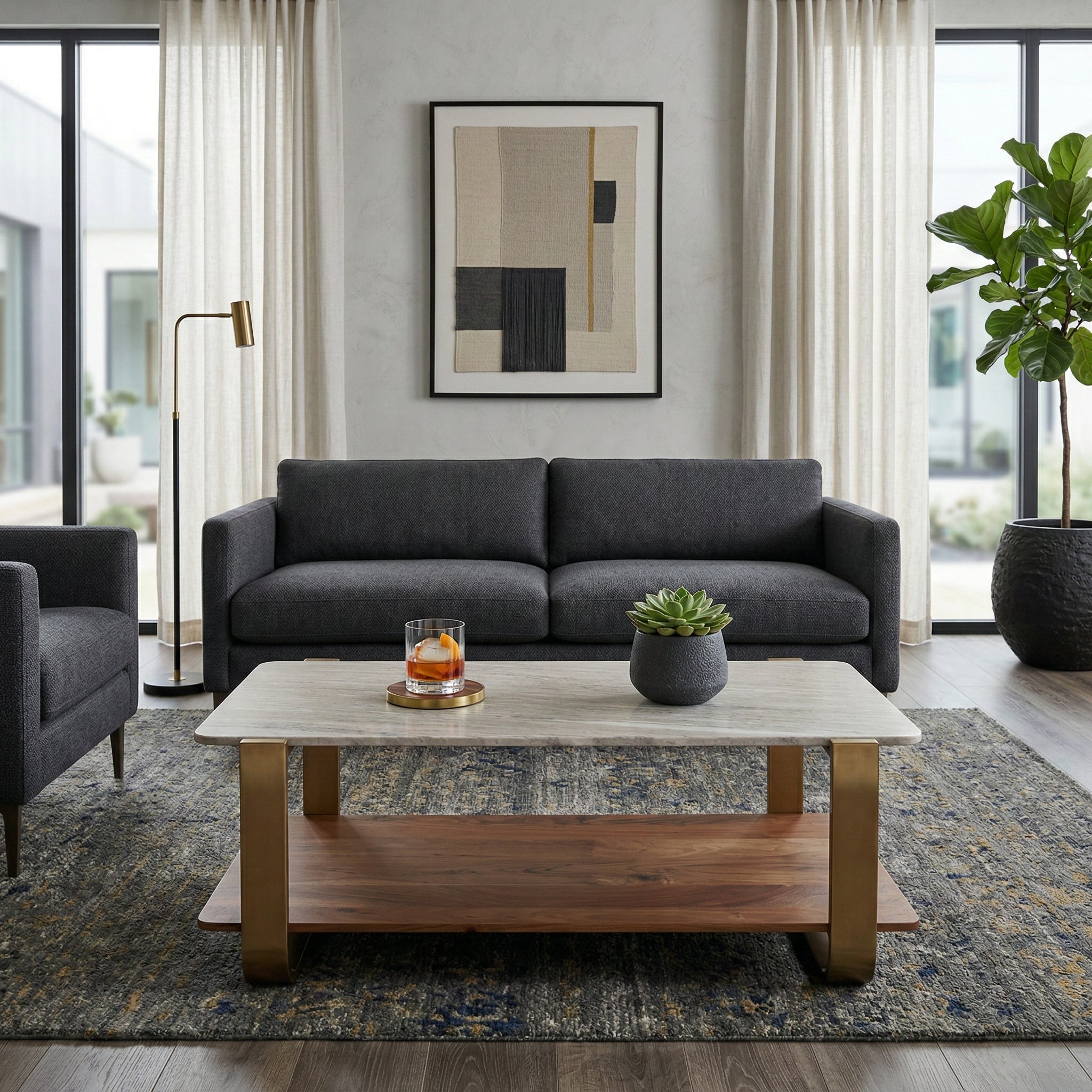 Noemi Rectangle Coffee Table