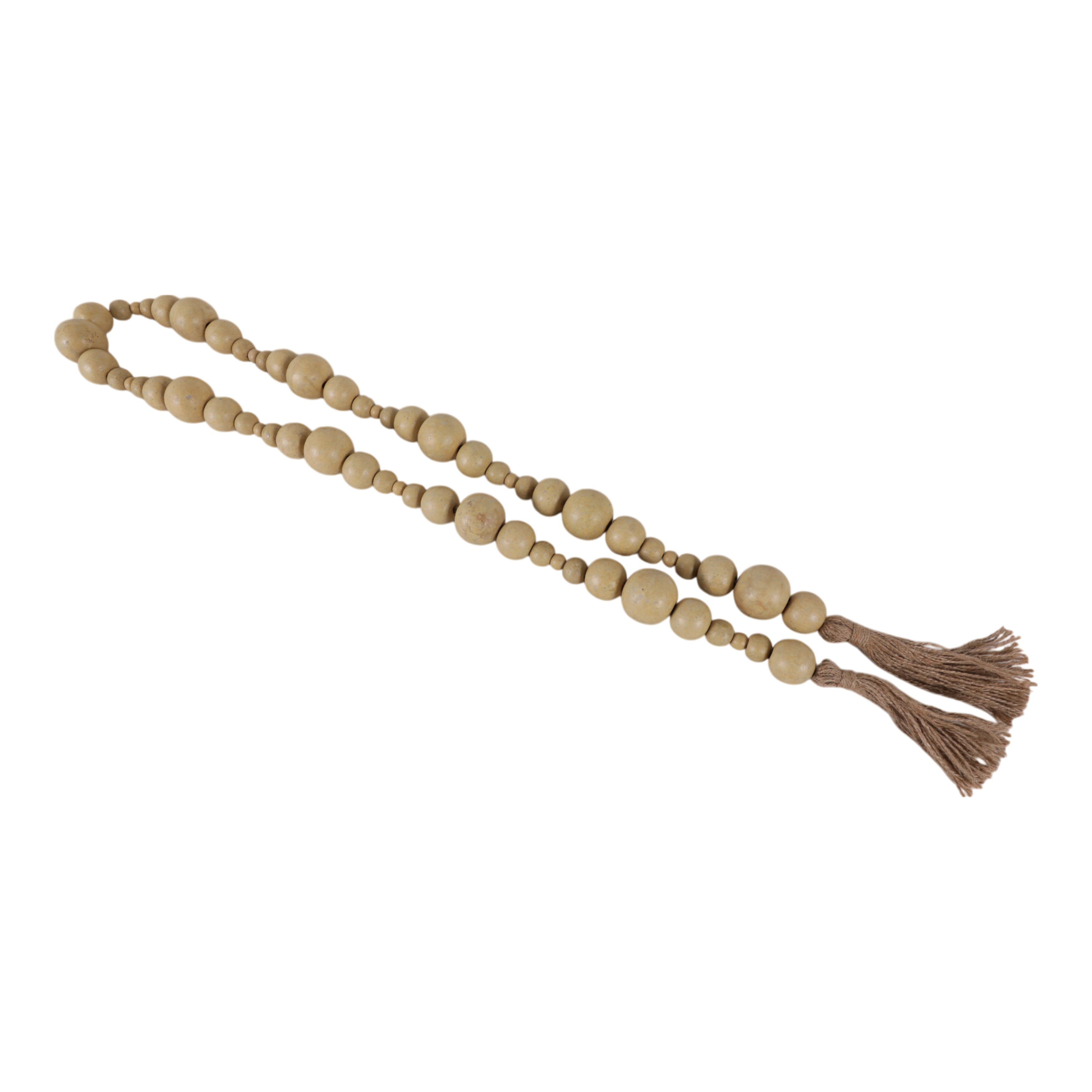 Lucan Wood Bead Garland