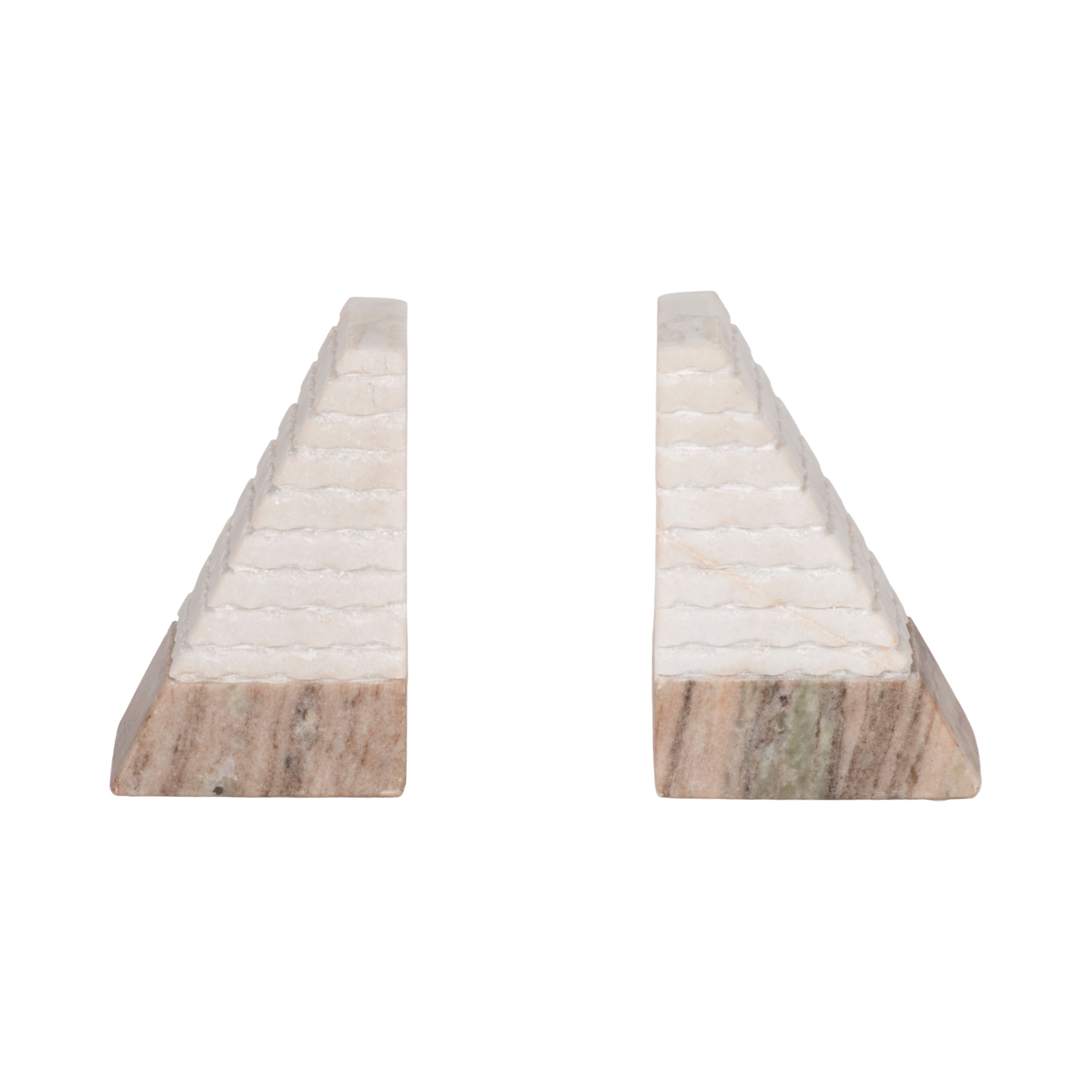 Tullia Marble Bookends - Set of 2