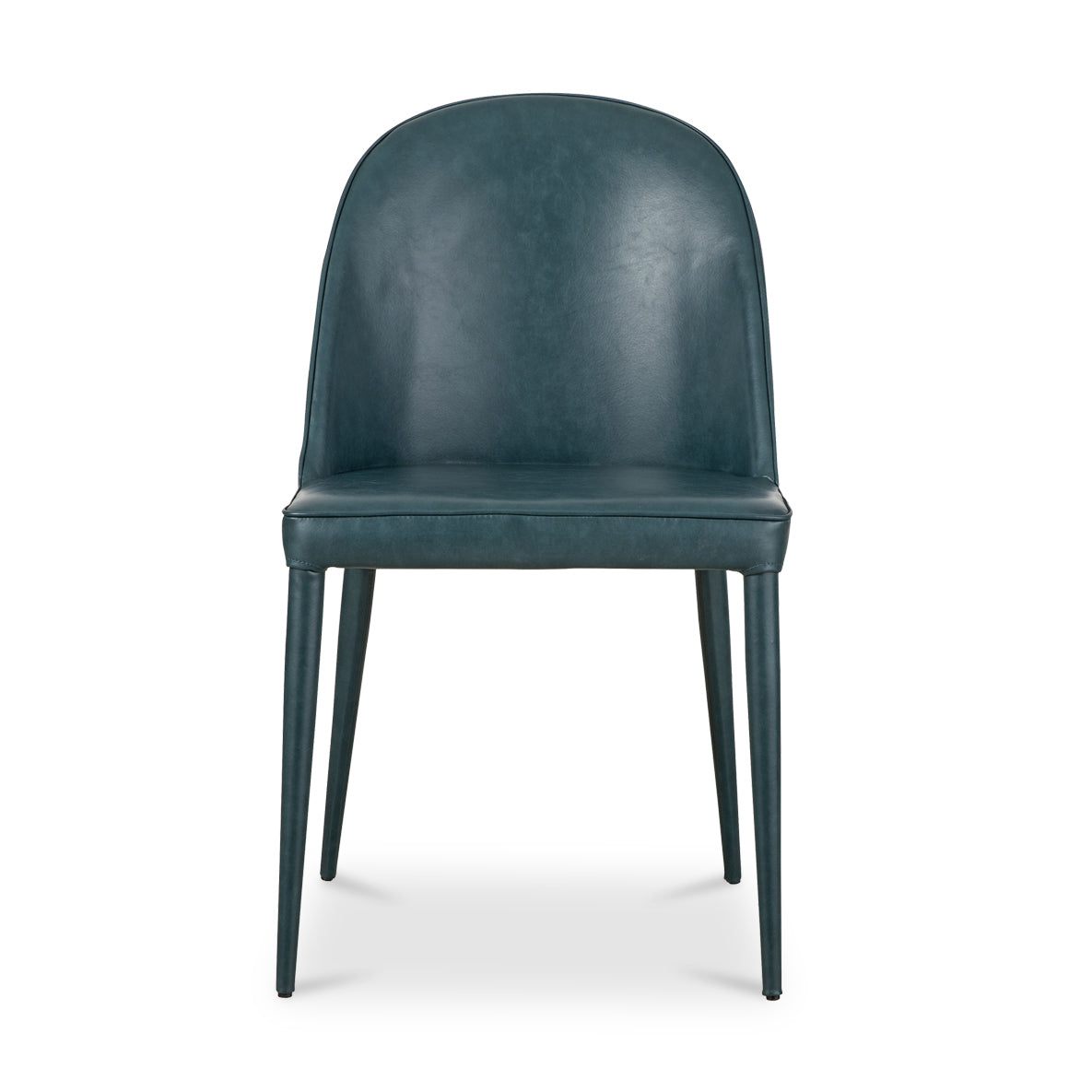 Green chair on a white background