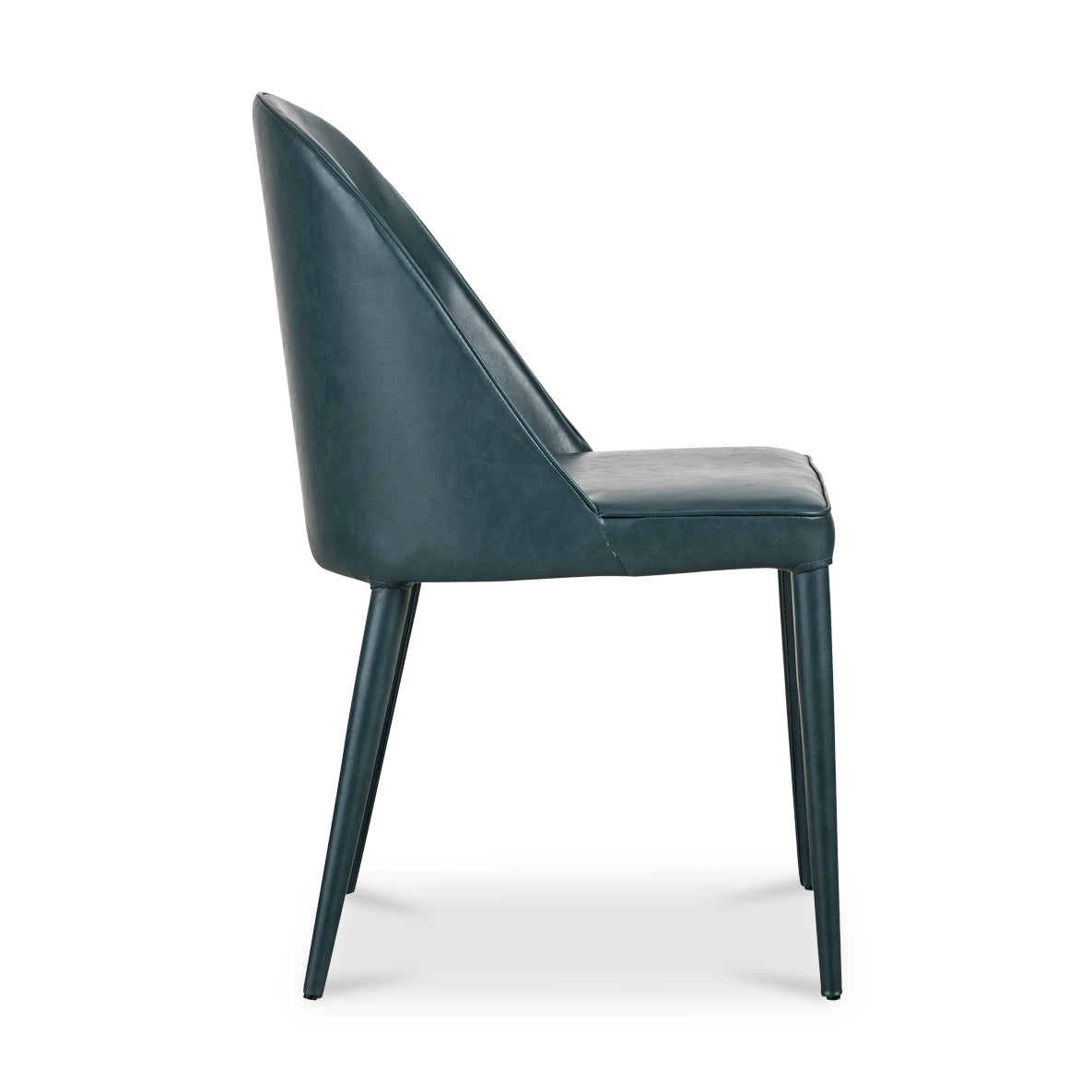 Green chair on a white background