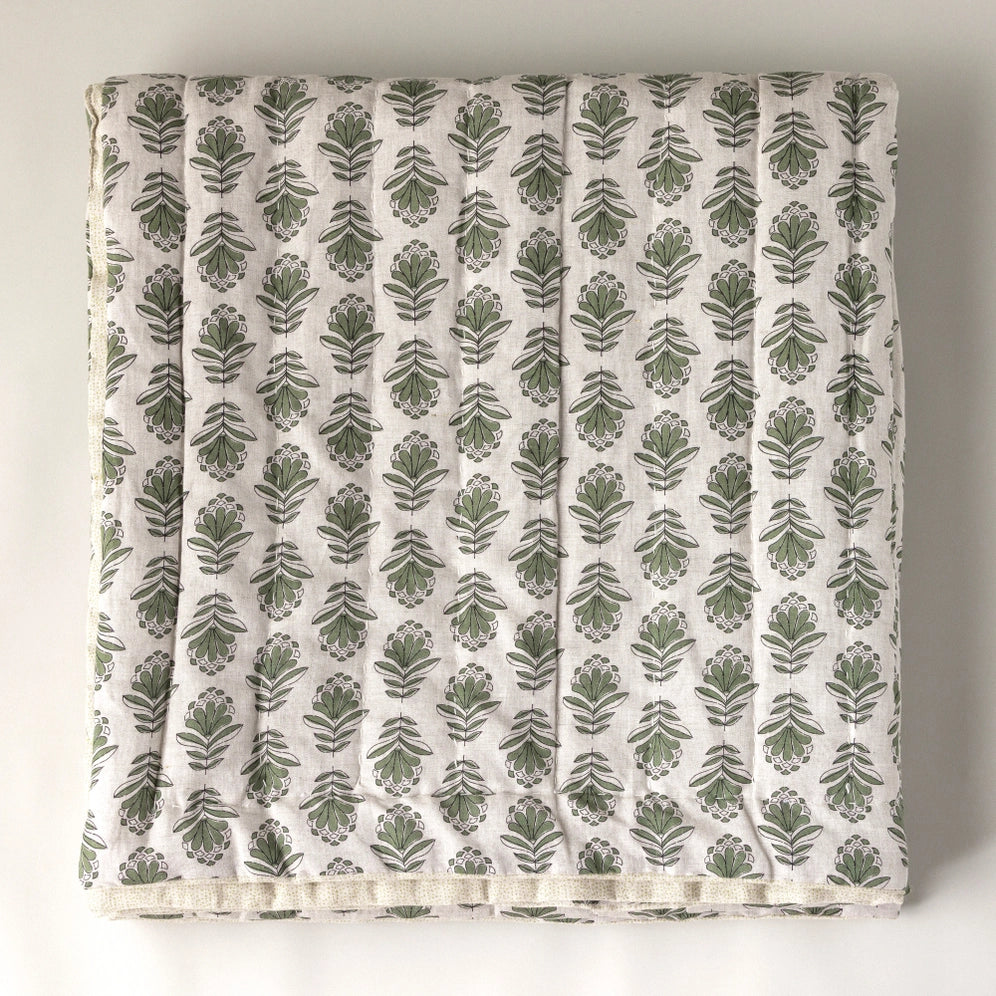 Charlie Block Print Quilt