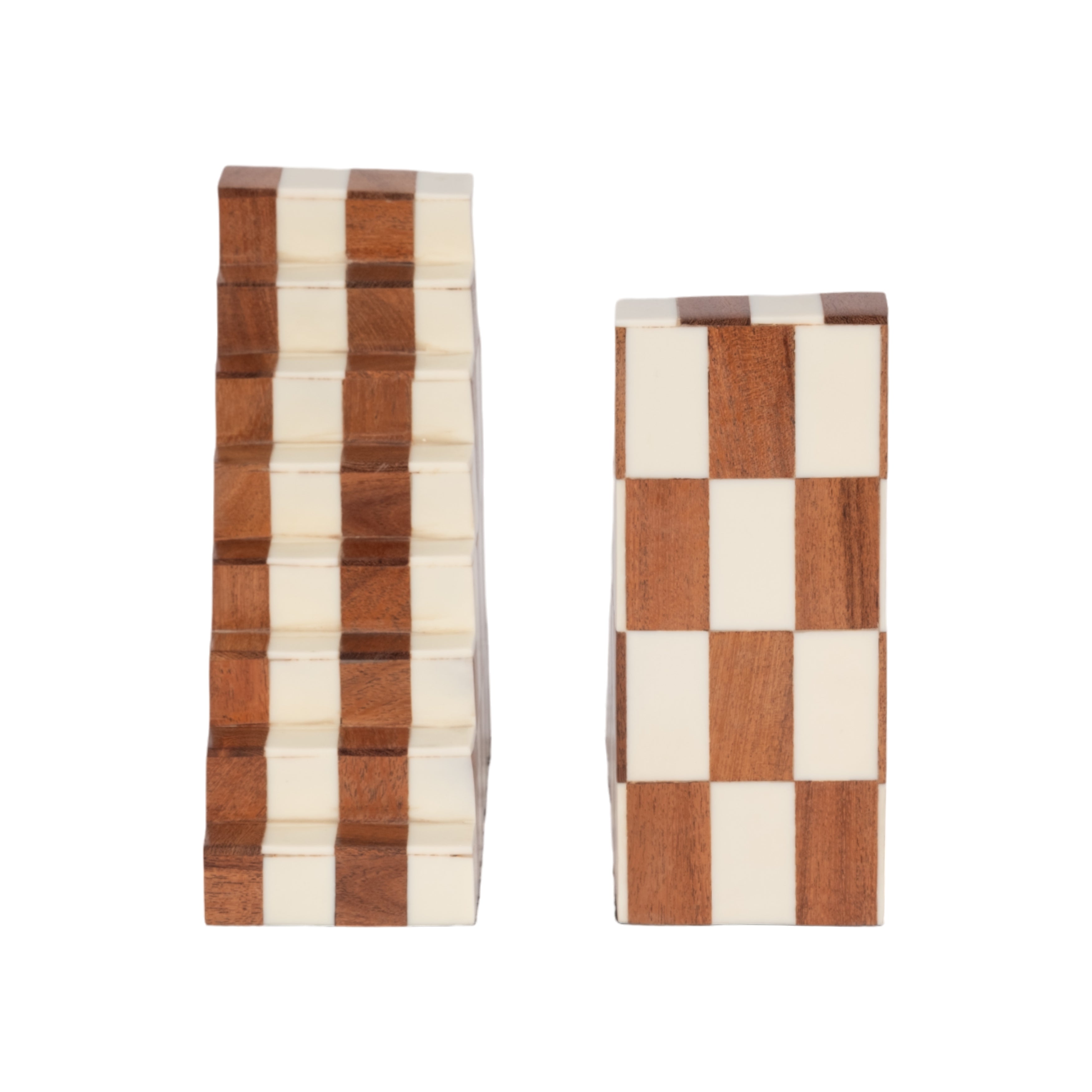 Lunet Staircase Bookends - Set of 2